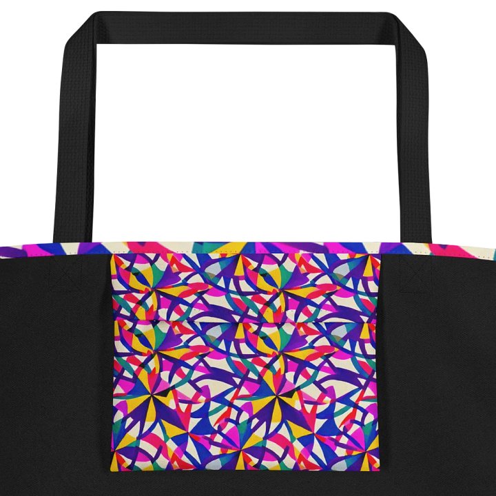 Ranbow Shapes Tote Bag product image (2)