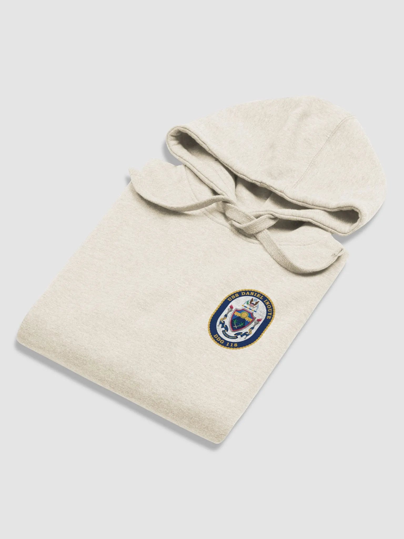USS Daniel Inouye DDG 118: Hooded Sweatshirt product image (54)