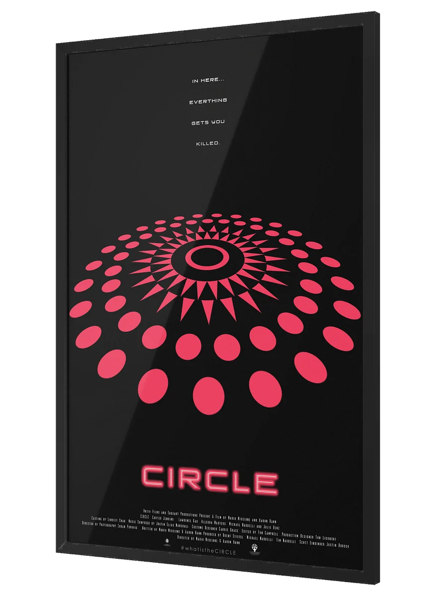CIRCLE: Teaser Poster (With Frame) product image (3)