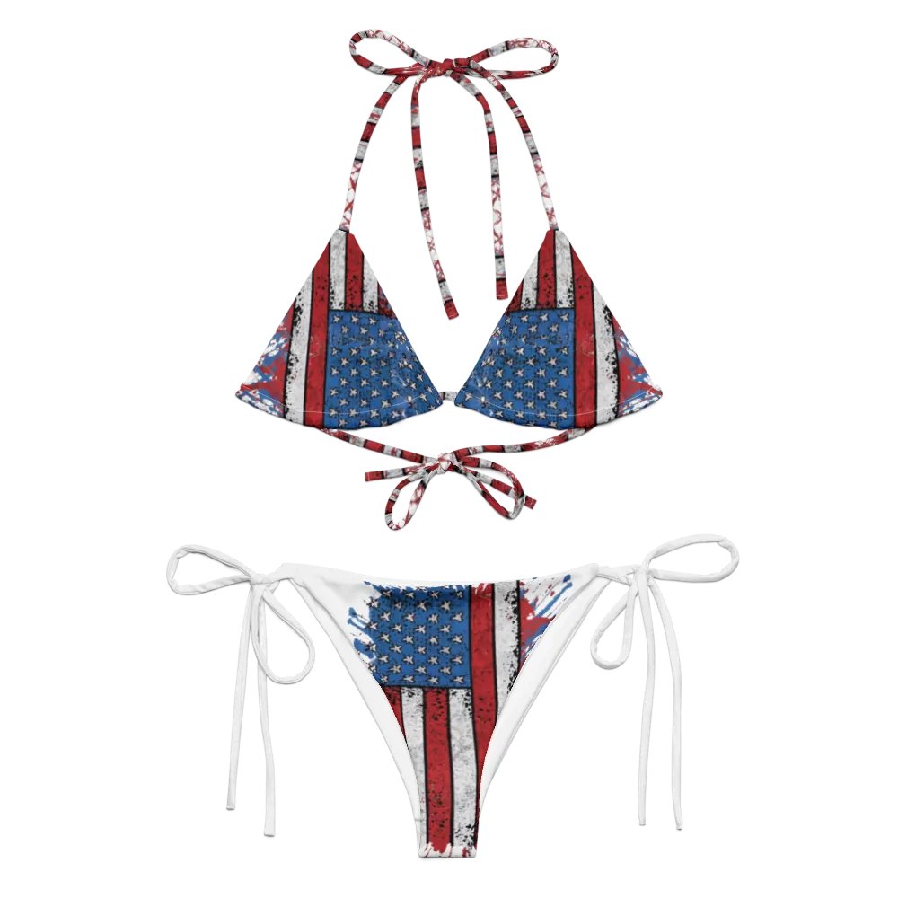 Distressed Stars and Stripes Bikini product image (3)