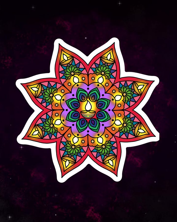 Diwali Diya Magnet product image (2)
