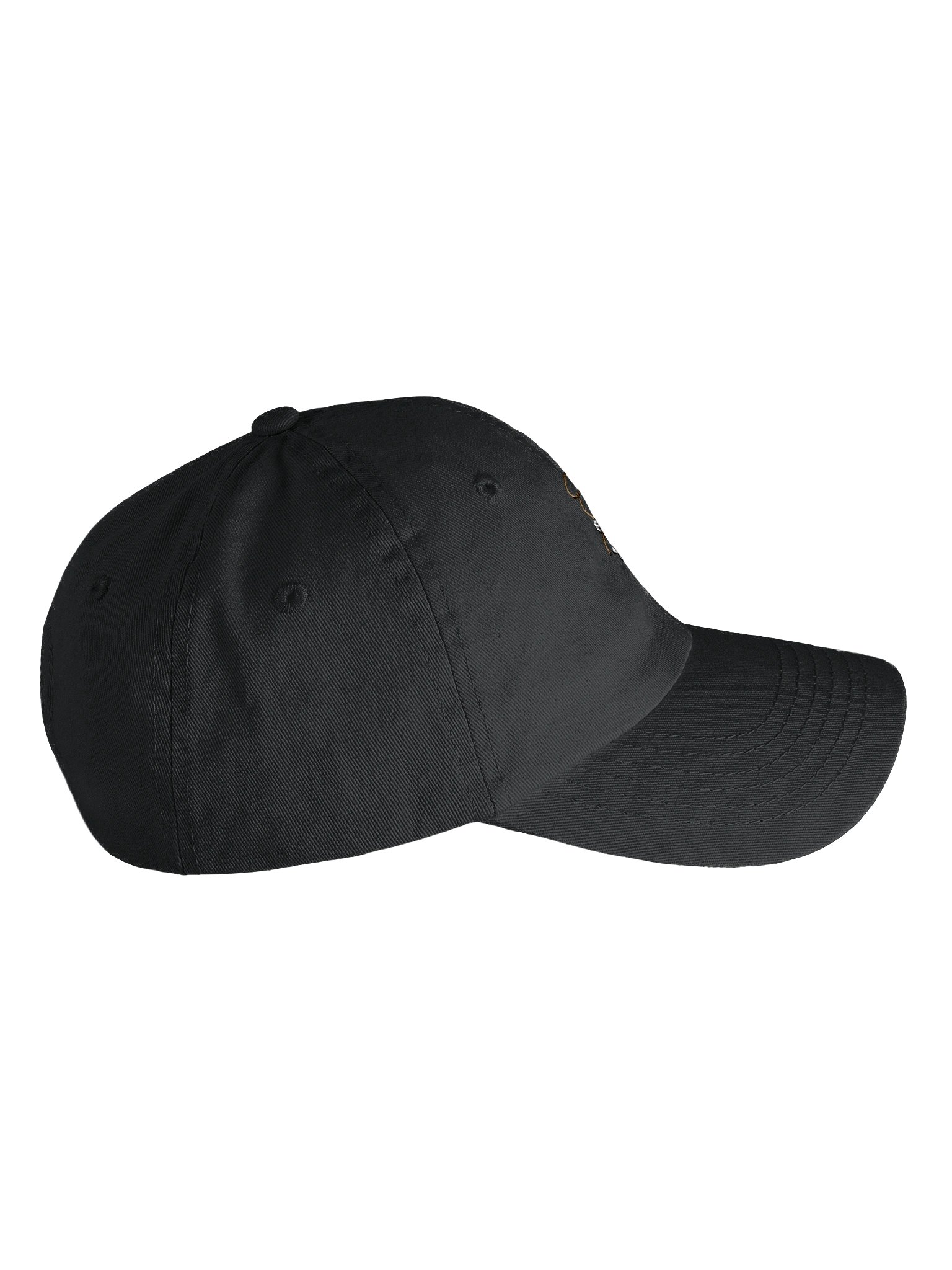 Youth Ghost Cowboy with Black Cat and Lasso Embroidered Dad Hat product image (36)