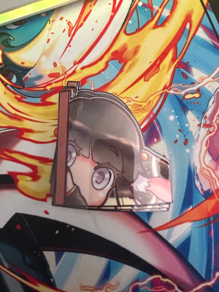 Glossy Peeky Dusky Sticker product image (1)