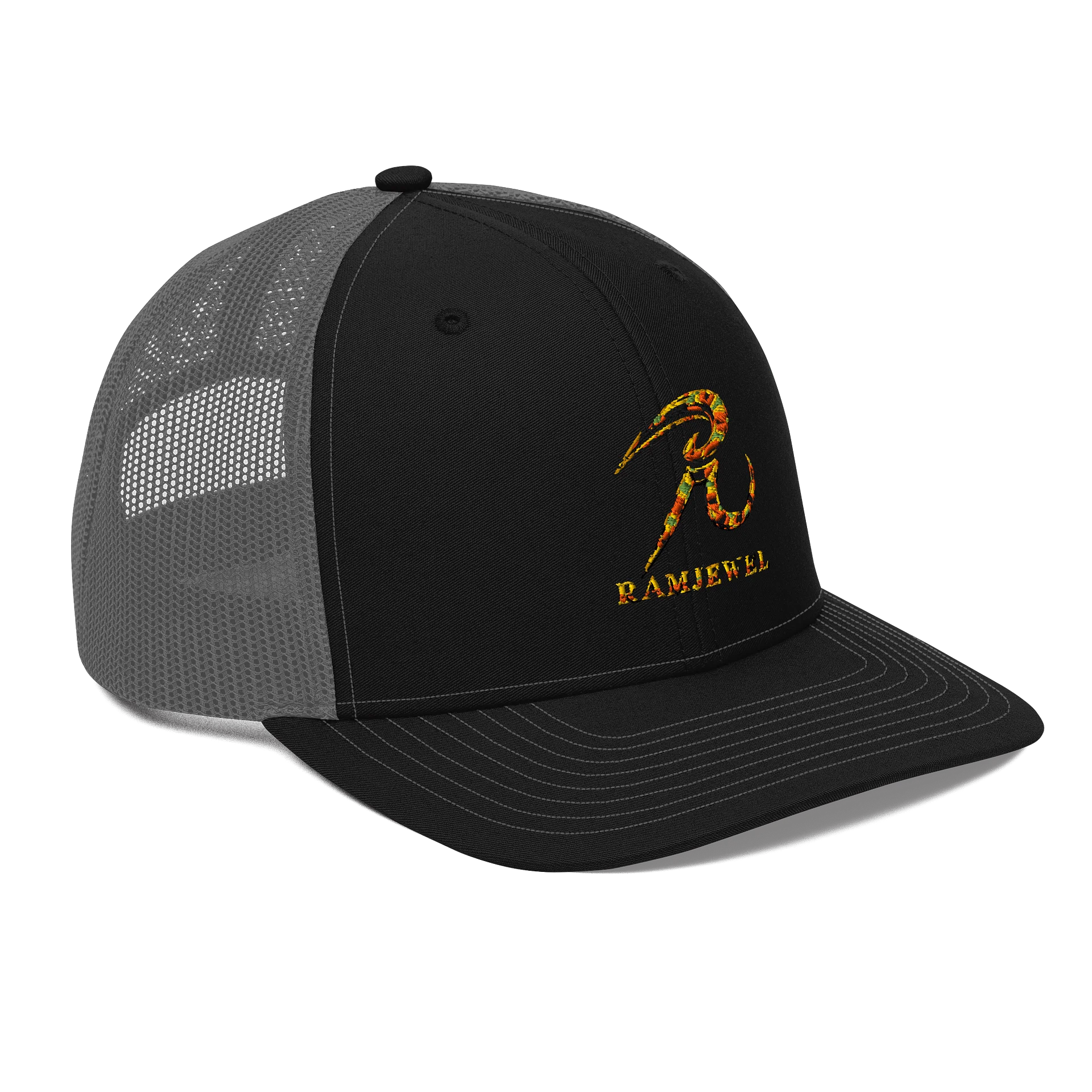 RAMJEWEL R Logo Trucker Hat product image (4)