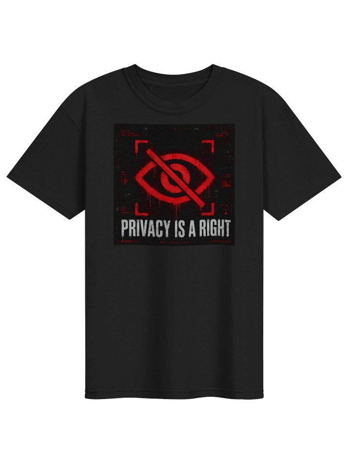 Privacy is a Right T- Shirt Red product image (1)