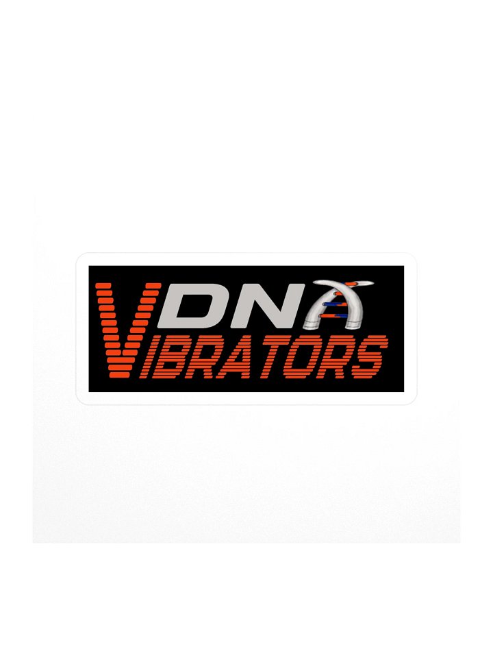 DNA Vibrators Kiss Cut Sticker product image (1)