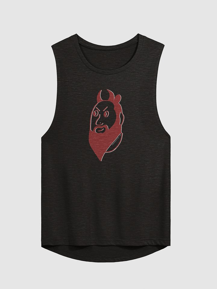The Face of Iblees (Satan) Flowy Muscle Tank product image (1)