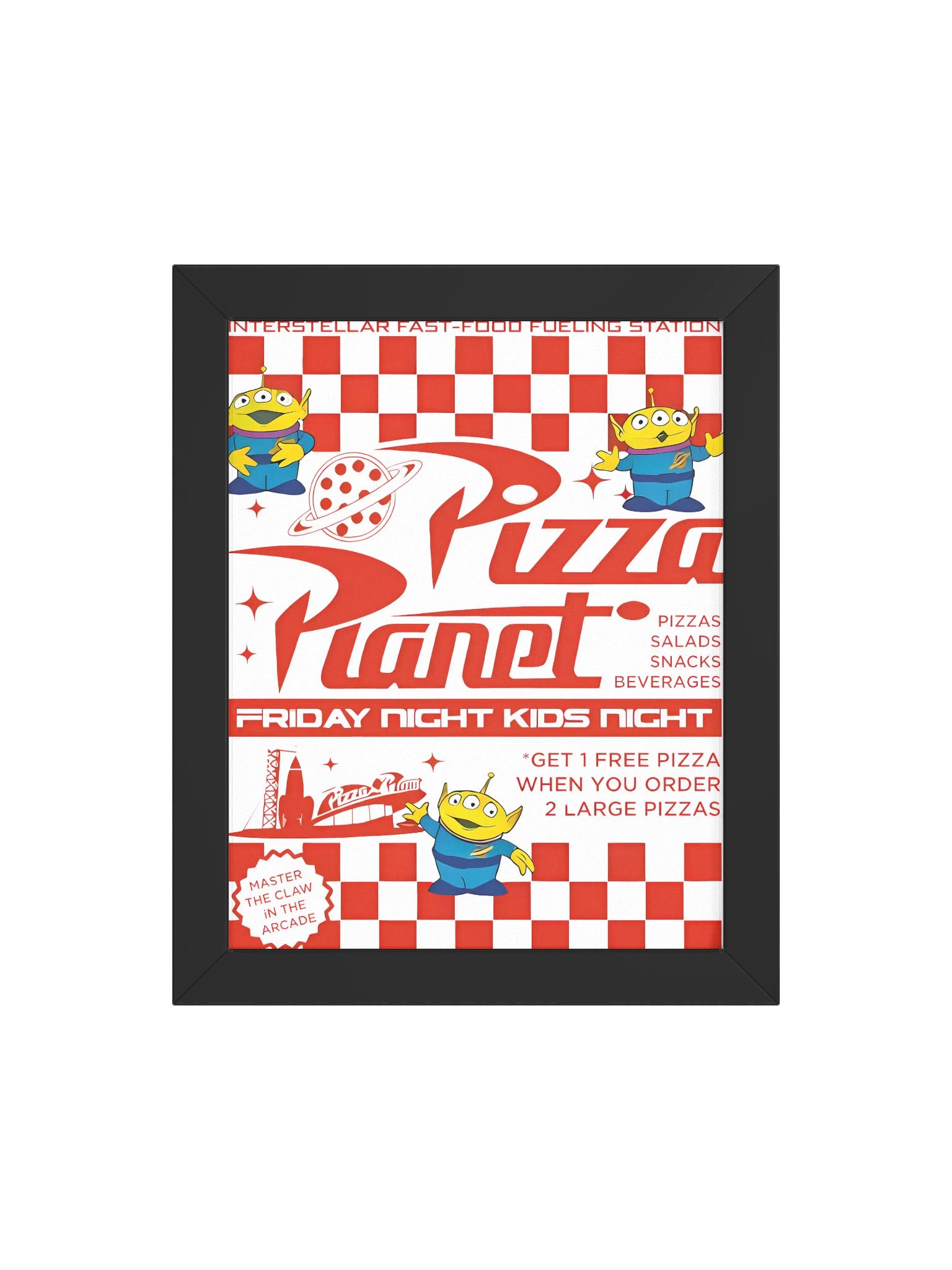 Pizza Planet Framed Poster product image (22)