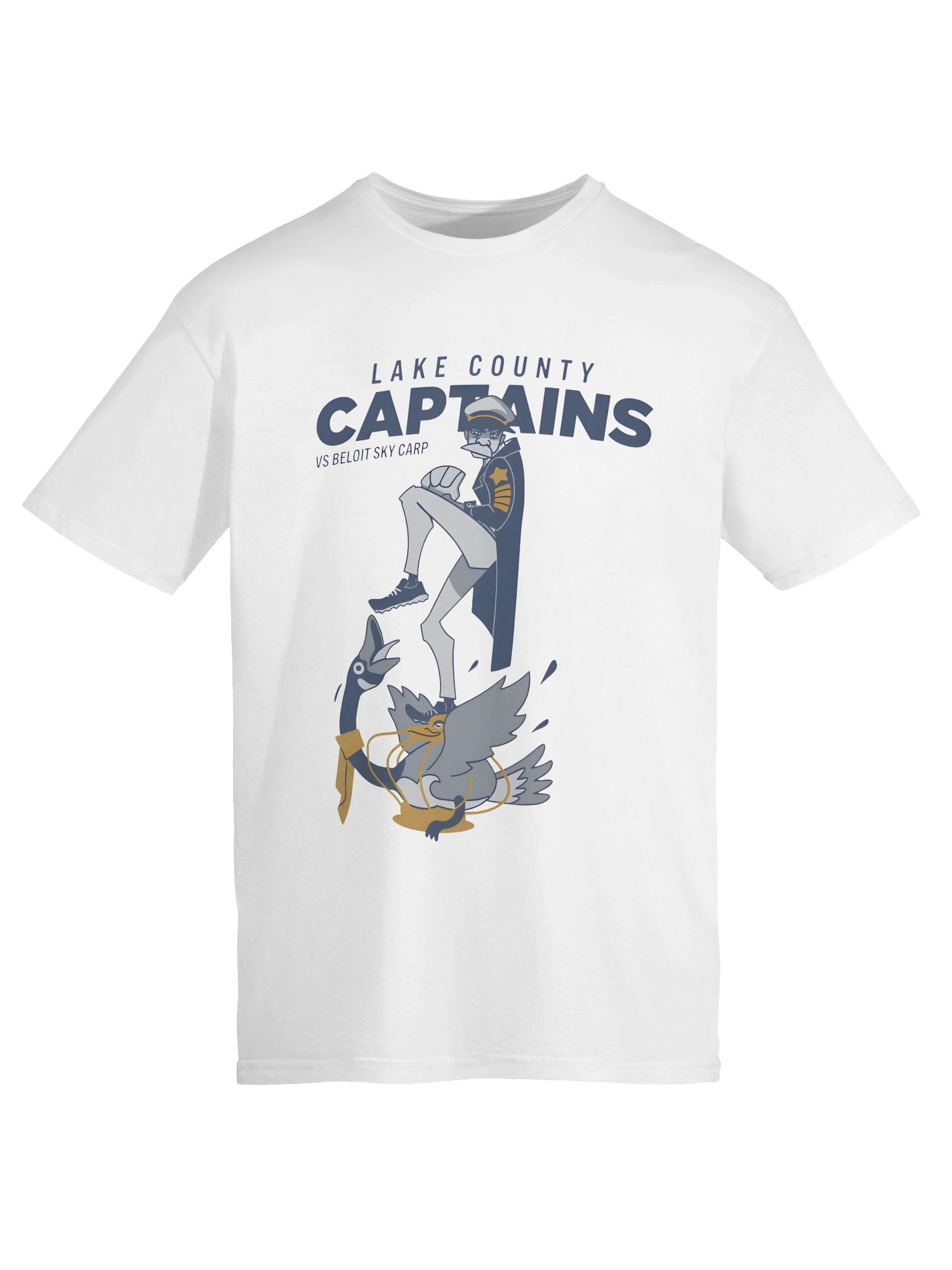 Lake County Captains Vs Beloit Sky Carp Shirt product image (3)