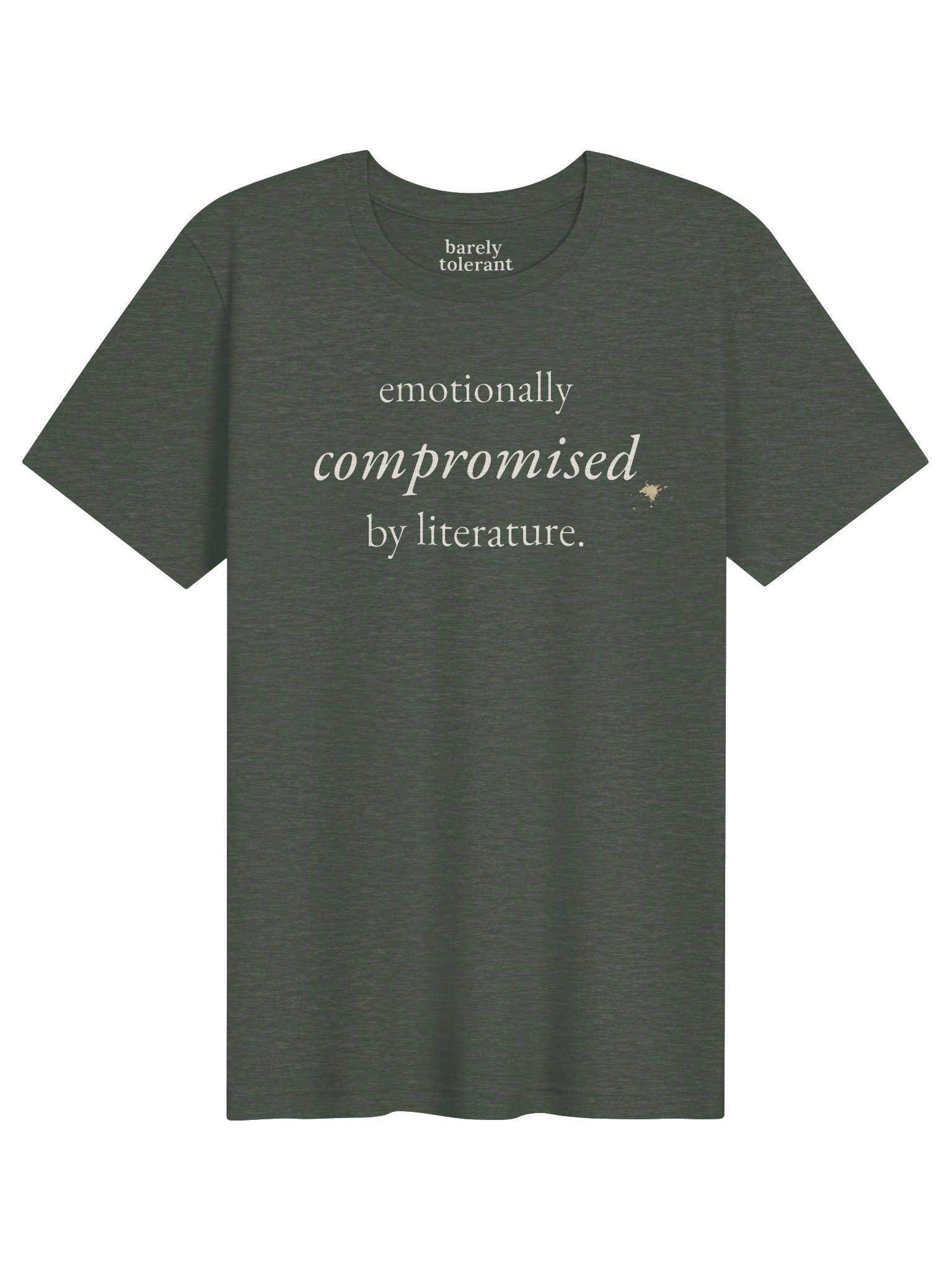 Emotionally Compromised by Literature Tee product image (2)