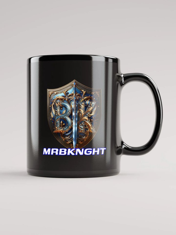 Black MrBKnght Logo Mug product image (1)