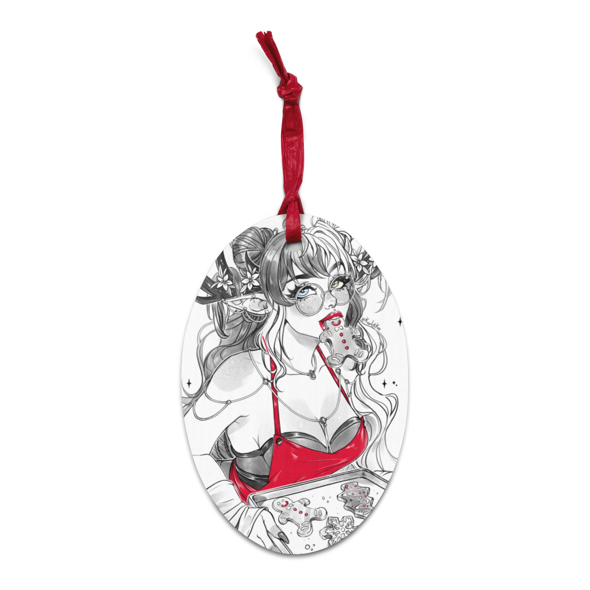 IZZYFAERY HOLIDAY ORNAMATE - WOOD product image (1)