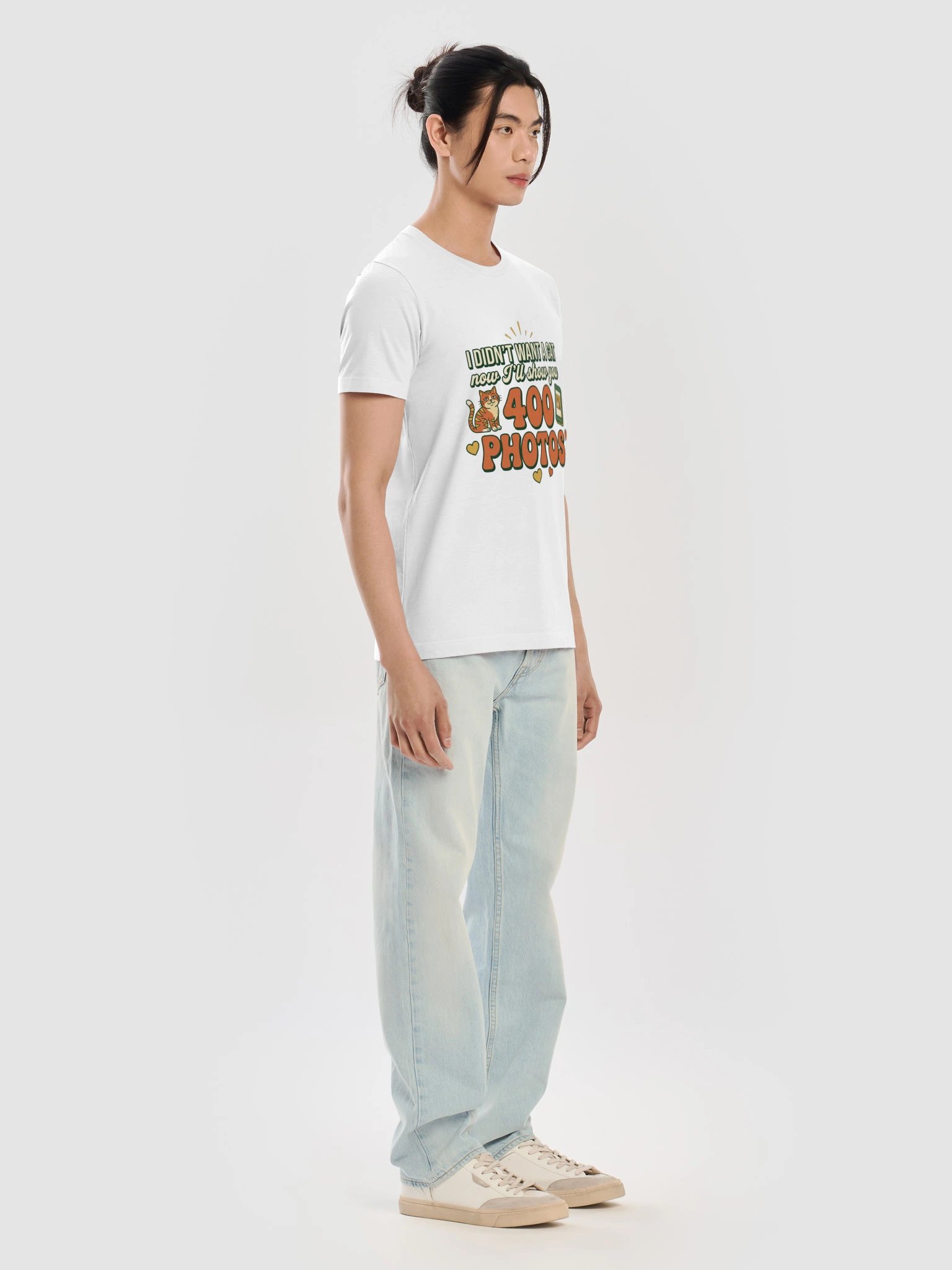I Didn't Want A Cat Now I'll Show You 400 Photos Shirt - Cat Dad Gift product image (7)