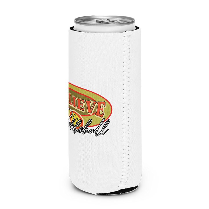 Believe Pickleball Coozie Can Cooler product image (2)