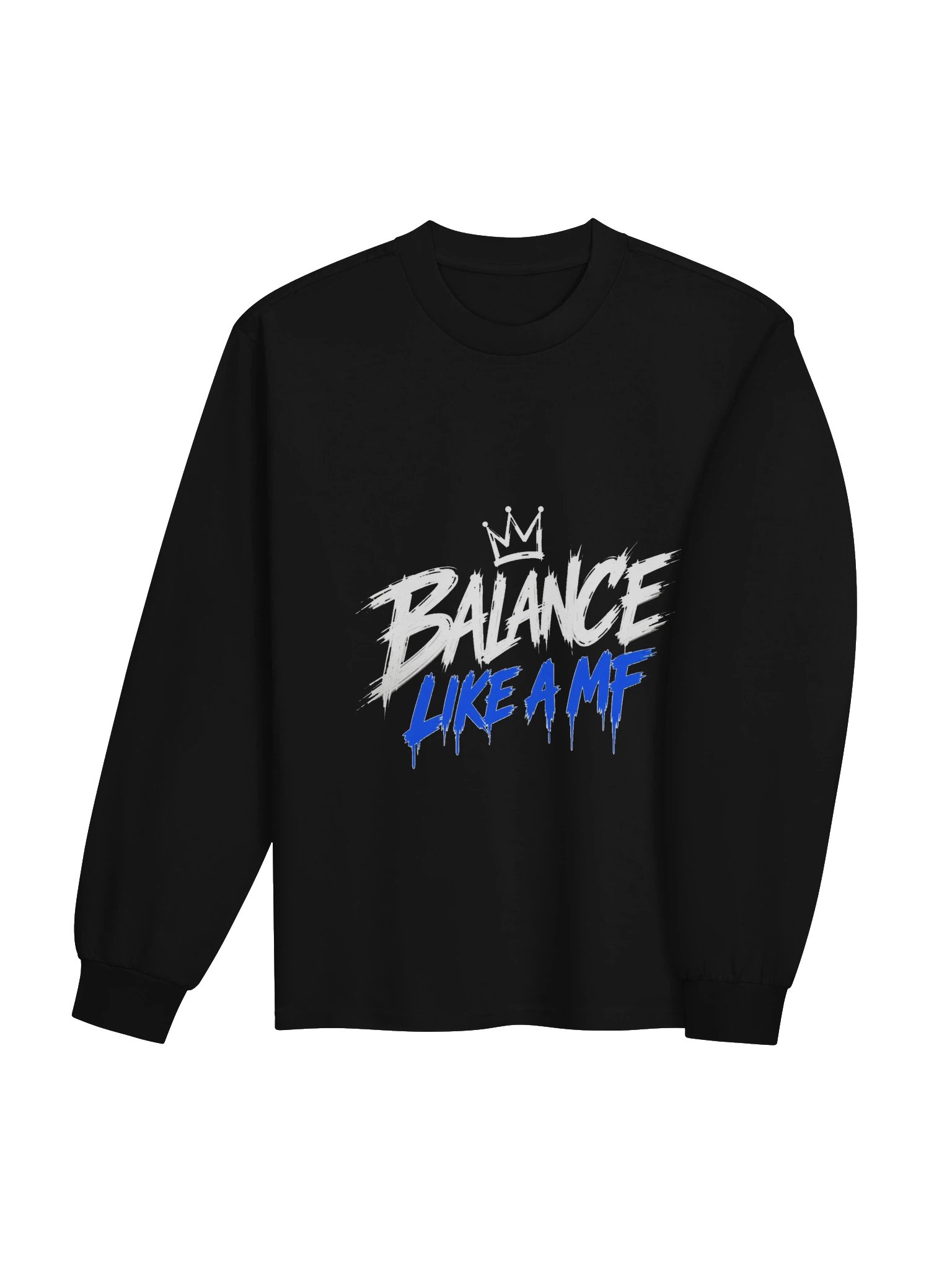 BALANCE LIKE A MF Premium Heavyweight Long Sleeve Tee product image (3)