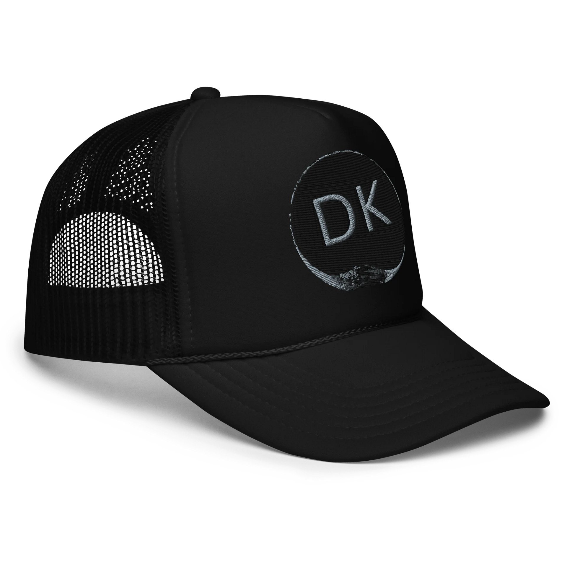 Black and white DrKnockout hat product image (3)