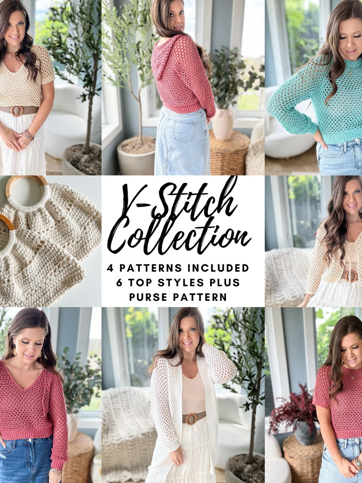 V-Stitch Collection Crochet Pattern EBook product image (1)