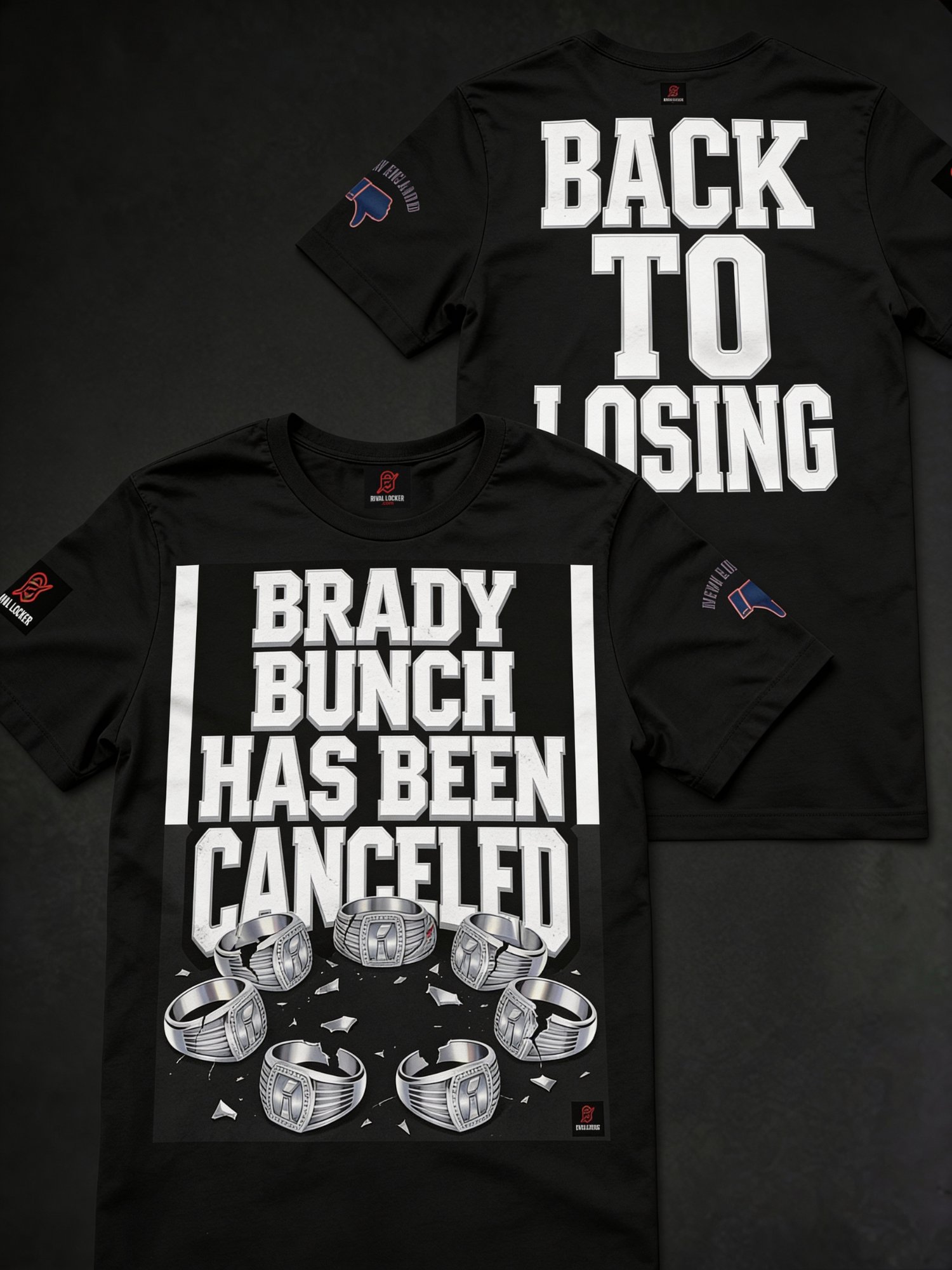 Brady Bunch Has Been Canceled | New England | Football | Rival Locker product image (1)
