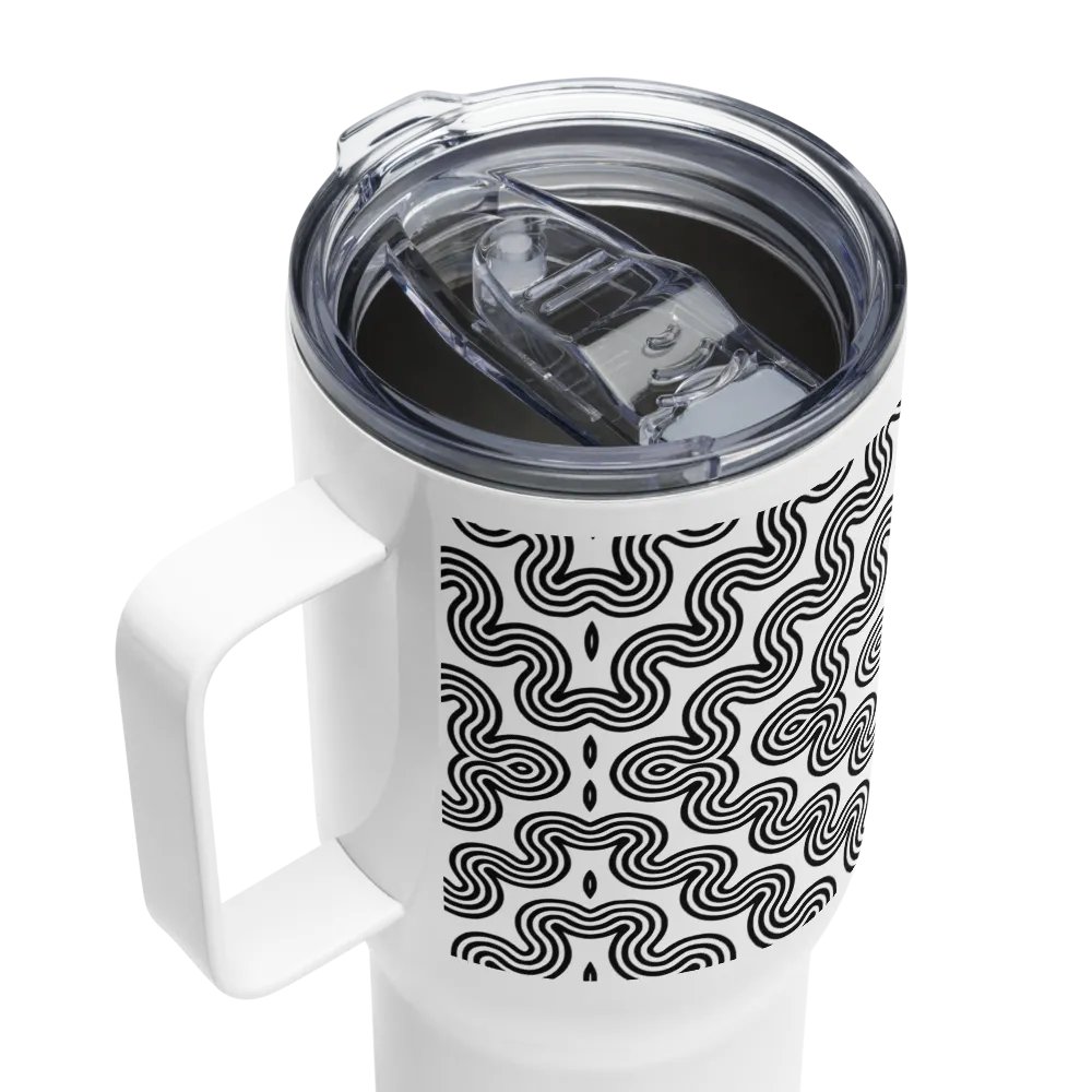 Monochrome Wave 25oz Travel Mug product image (9)