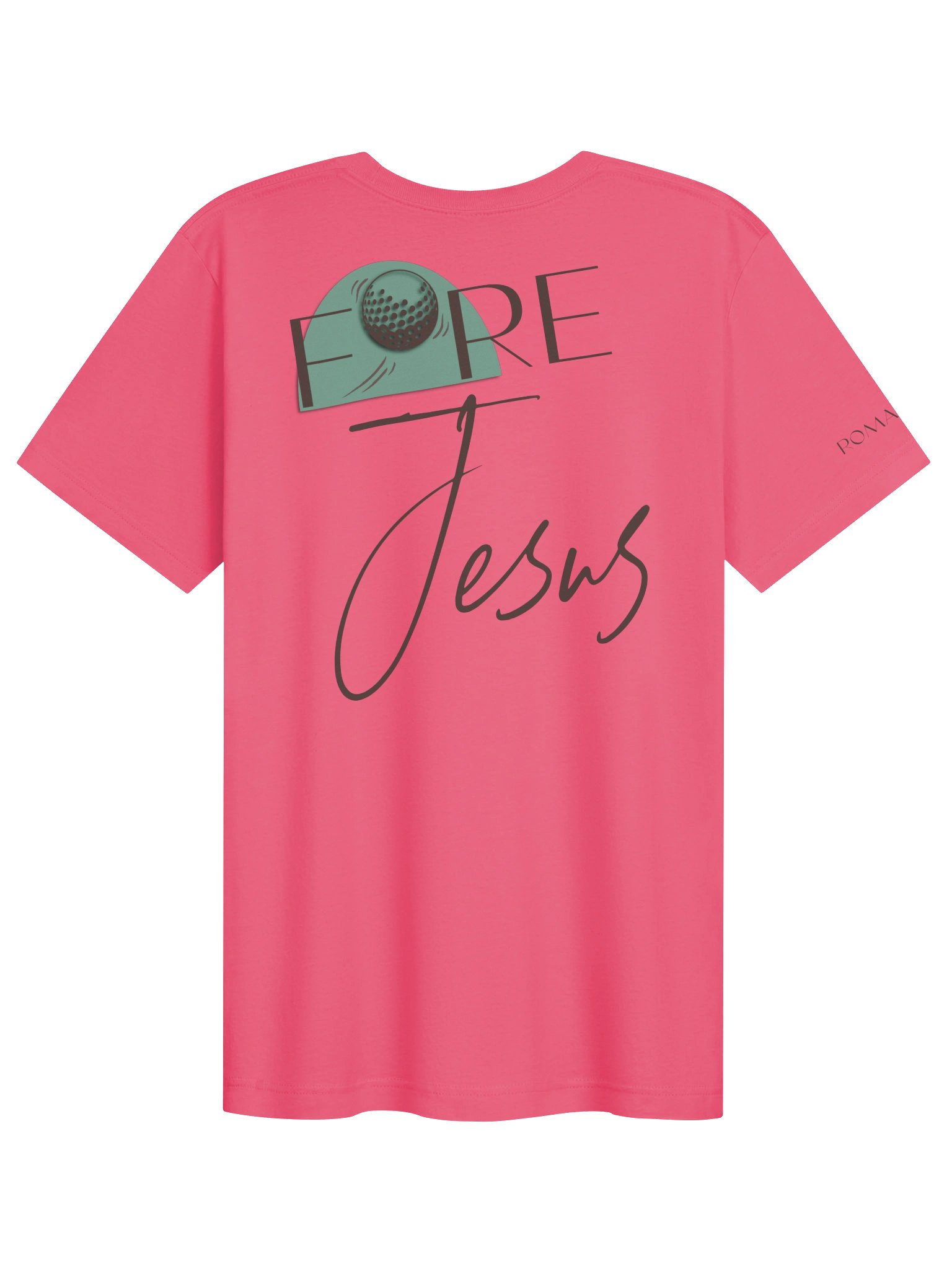 Women's Fore Jesus | Romans 8:31 Golf Tee product image (3)