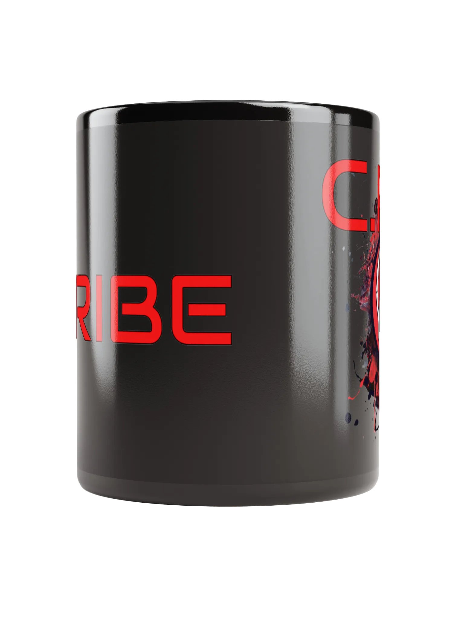 C.R.T Paint Splatter Mug Black (11oz or 15oz) product image (5)