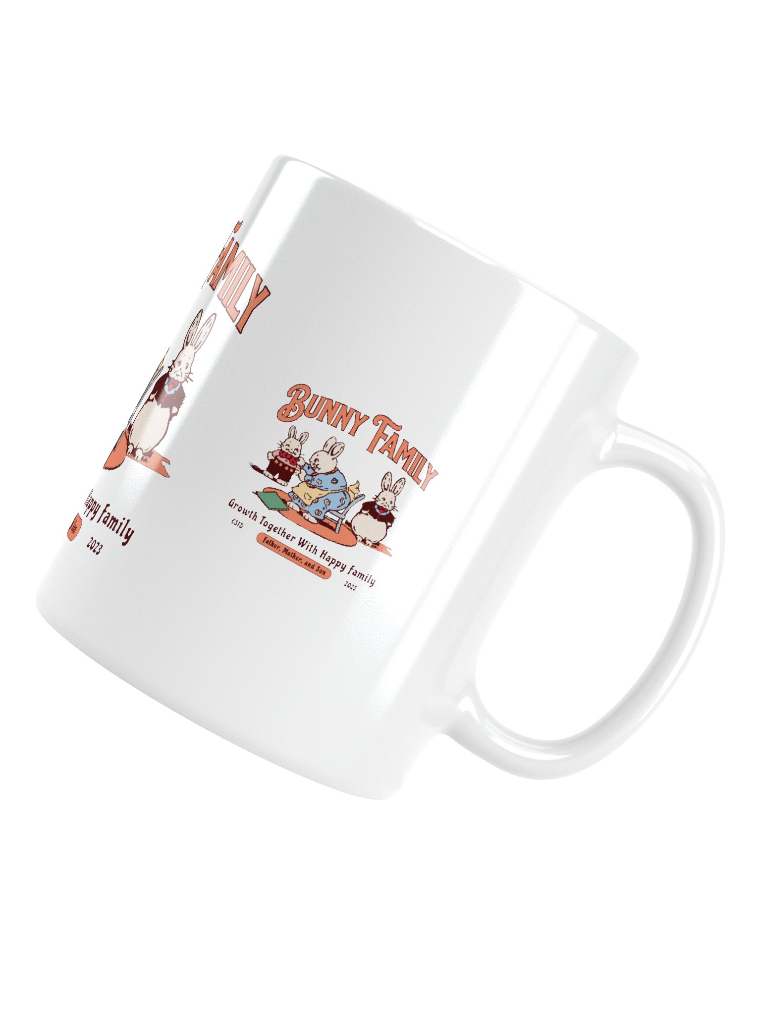 Bunny Family Ceramic Mug product image (6)
