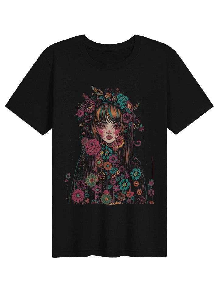 Floral Punk Girl Supersoft Tee product image (1)