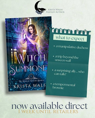 Witch Summoned is NOW AVAILABLE DIRECT!

Continue (or start!) the series today to satisfy your magical cravings

The Hour of ...