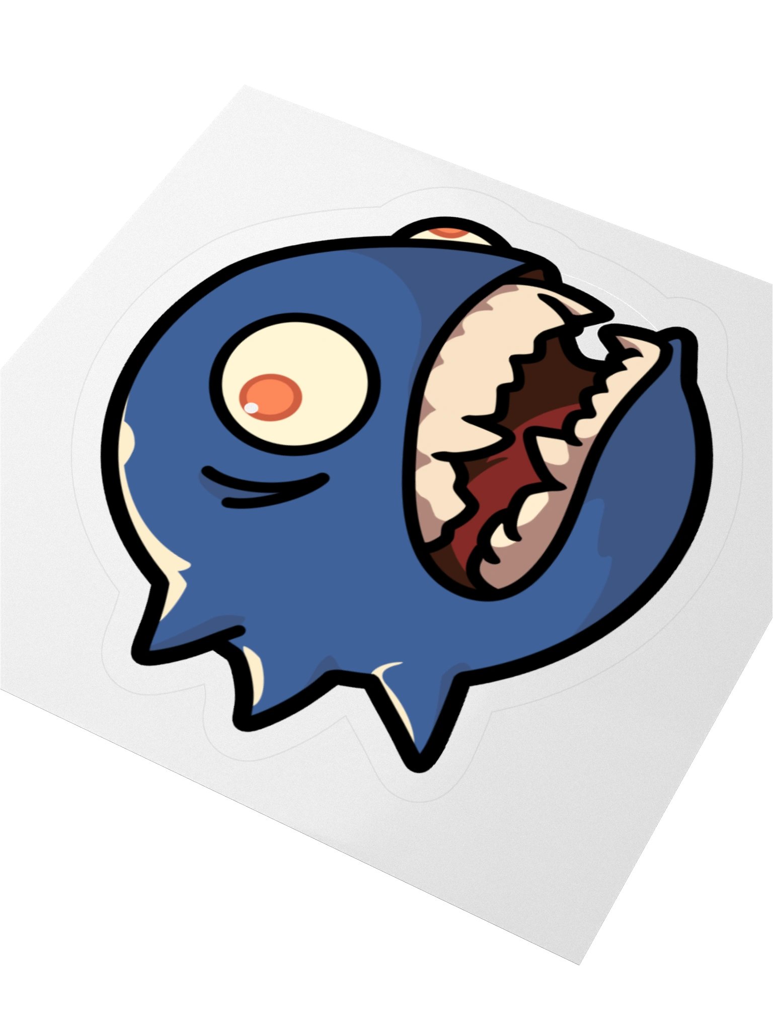 "Curse of the Chomp" – Stickers – Multiple Sizes product image (2)
