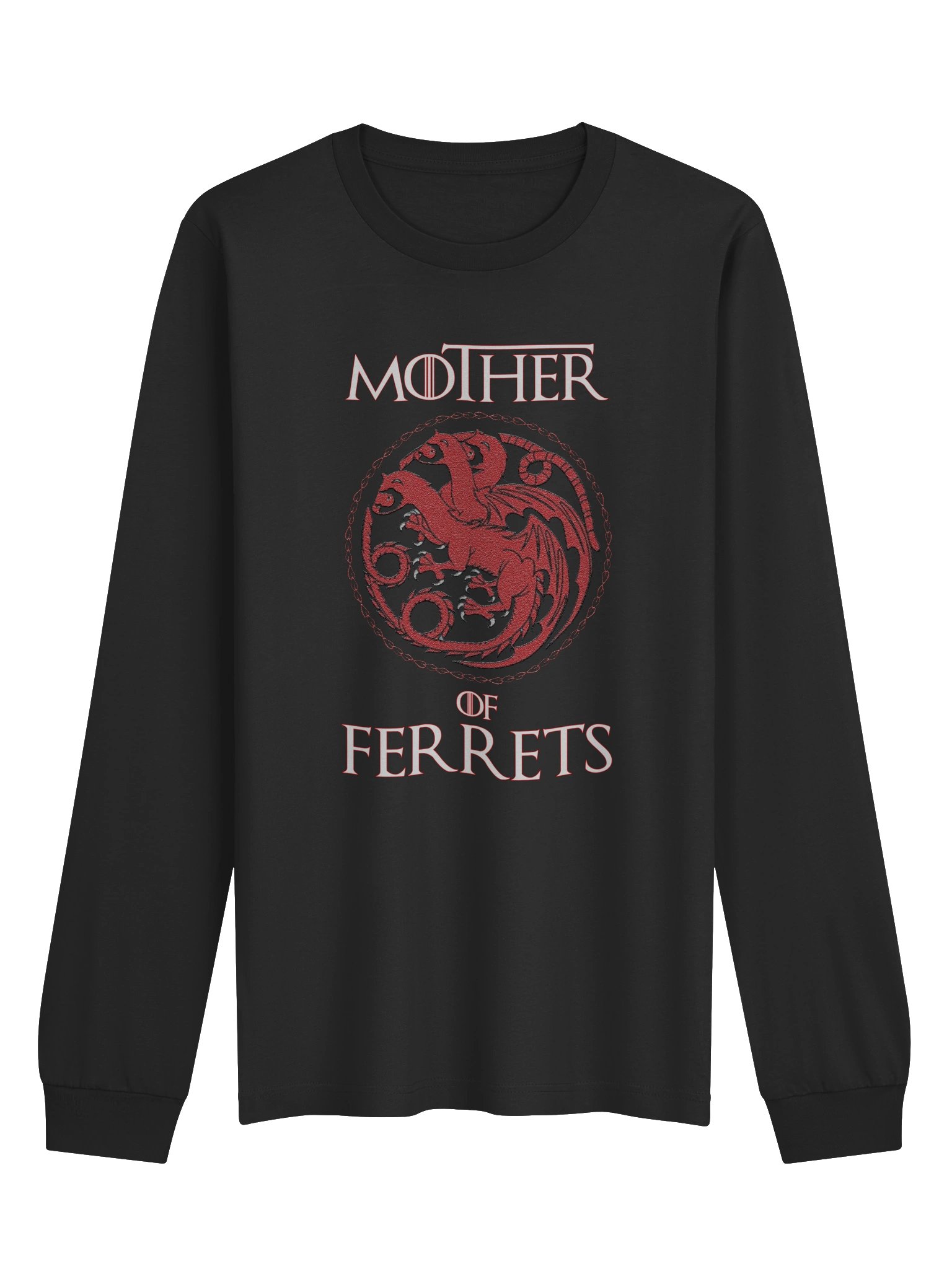Farm n' Fancy Mother of Ferrets Log Sleeve | Funny Ferret Mom Gift product image (3)