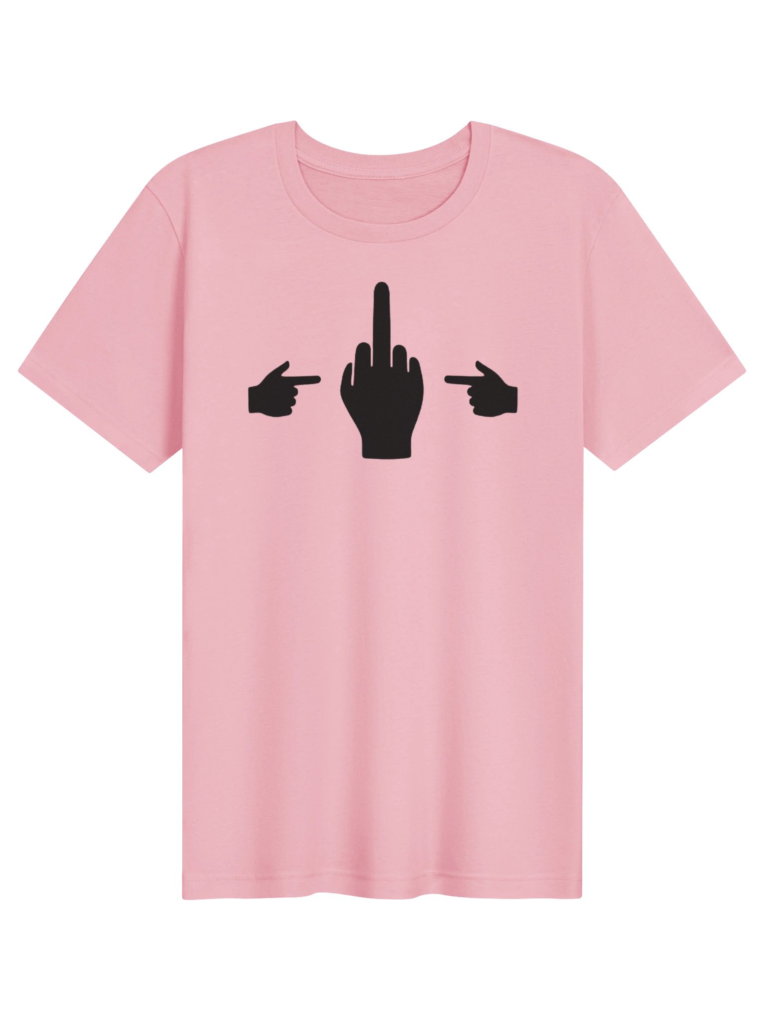 No Middle Finger Point ShopCo Black Unisex Tee product image (1)