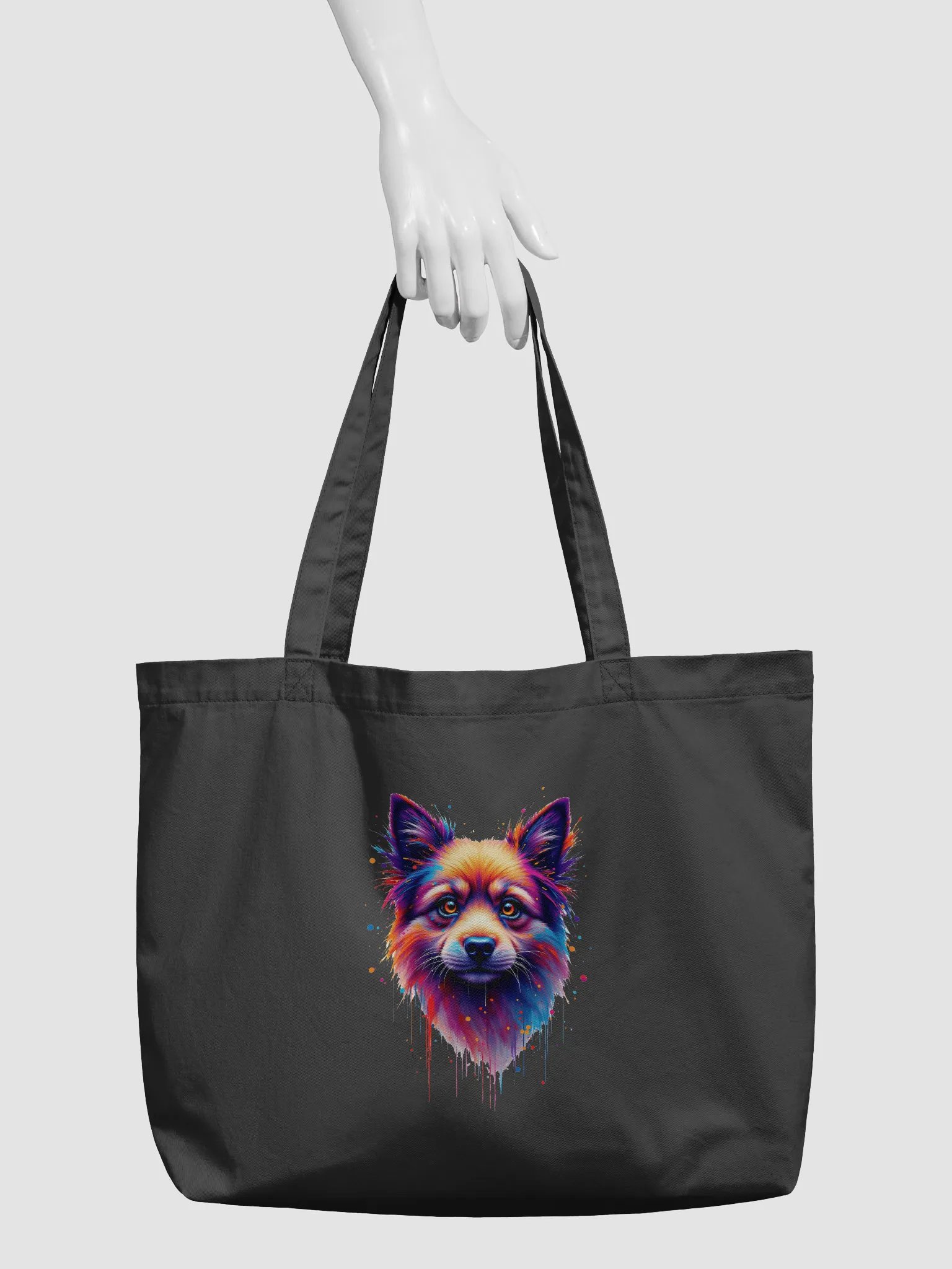 Vibrant Pup Portrait Eco Tote product image (6)