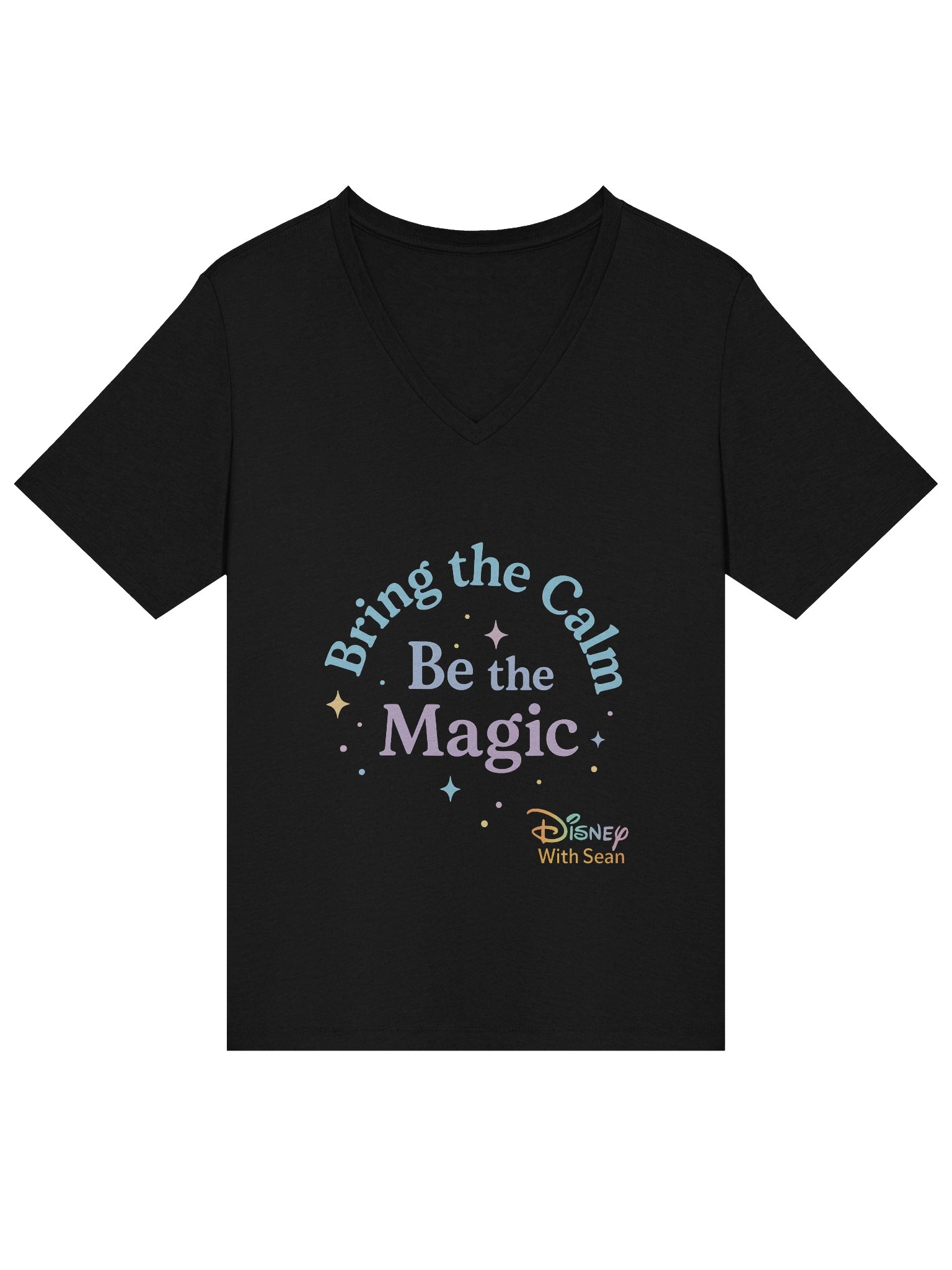 Disney With Sean | Classic WOW Fam Woman V Neck 👕🌈 product image (18)