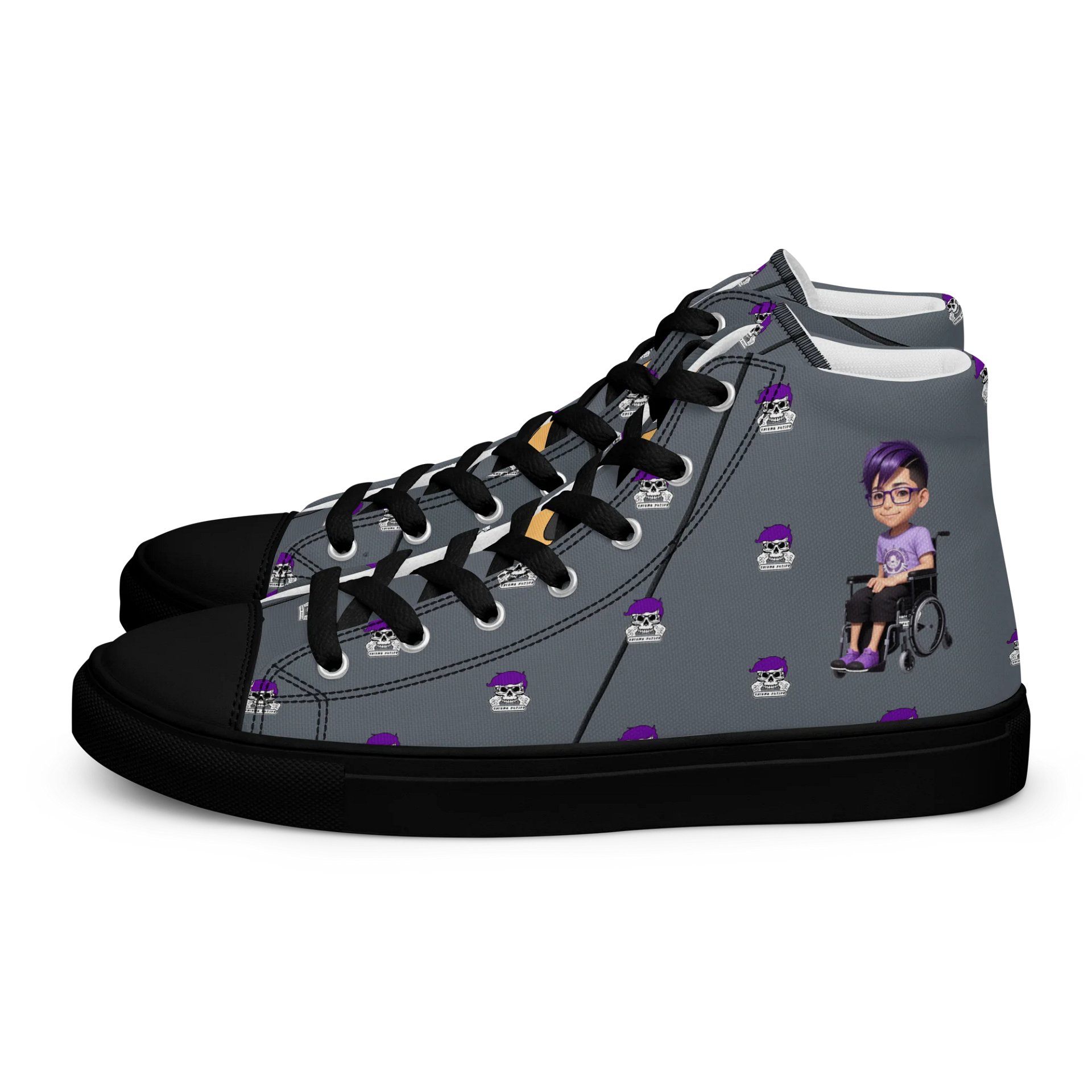 Enigma Women's High Top Canvas Shoes product image (1)