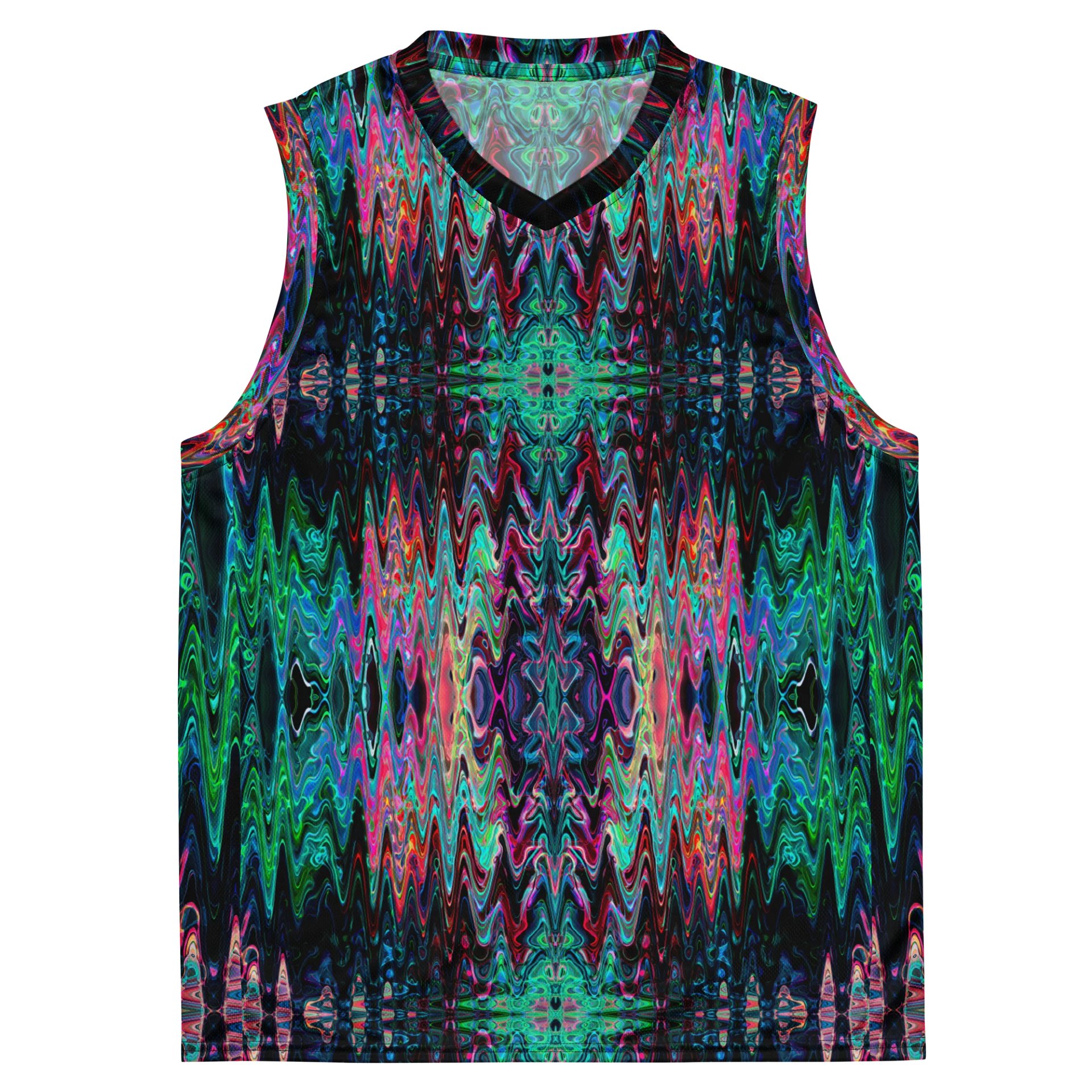 Radiant Resonance Fracture Recycled Unisex Sweatshirt product image (2)