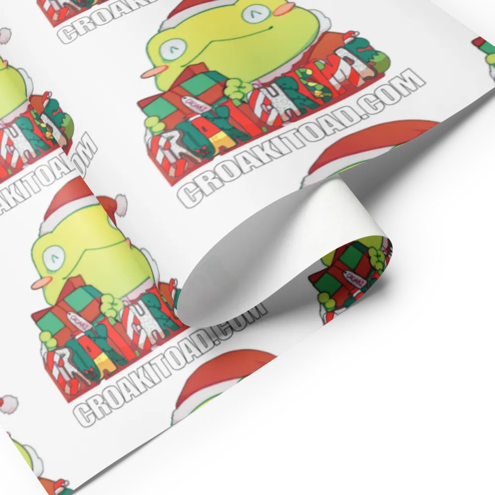 Croakitoad Wrapping Paper product image (7)