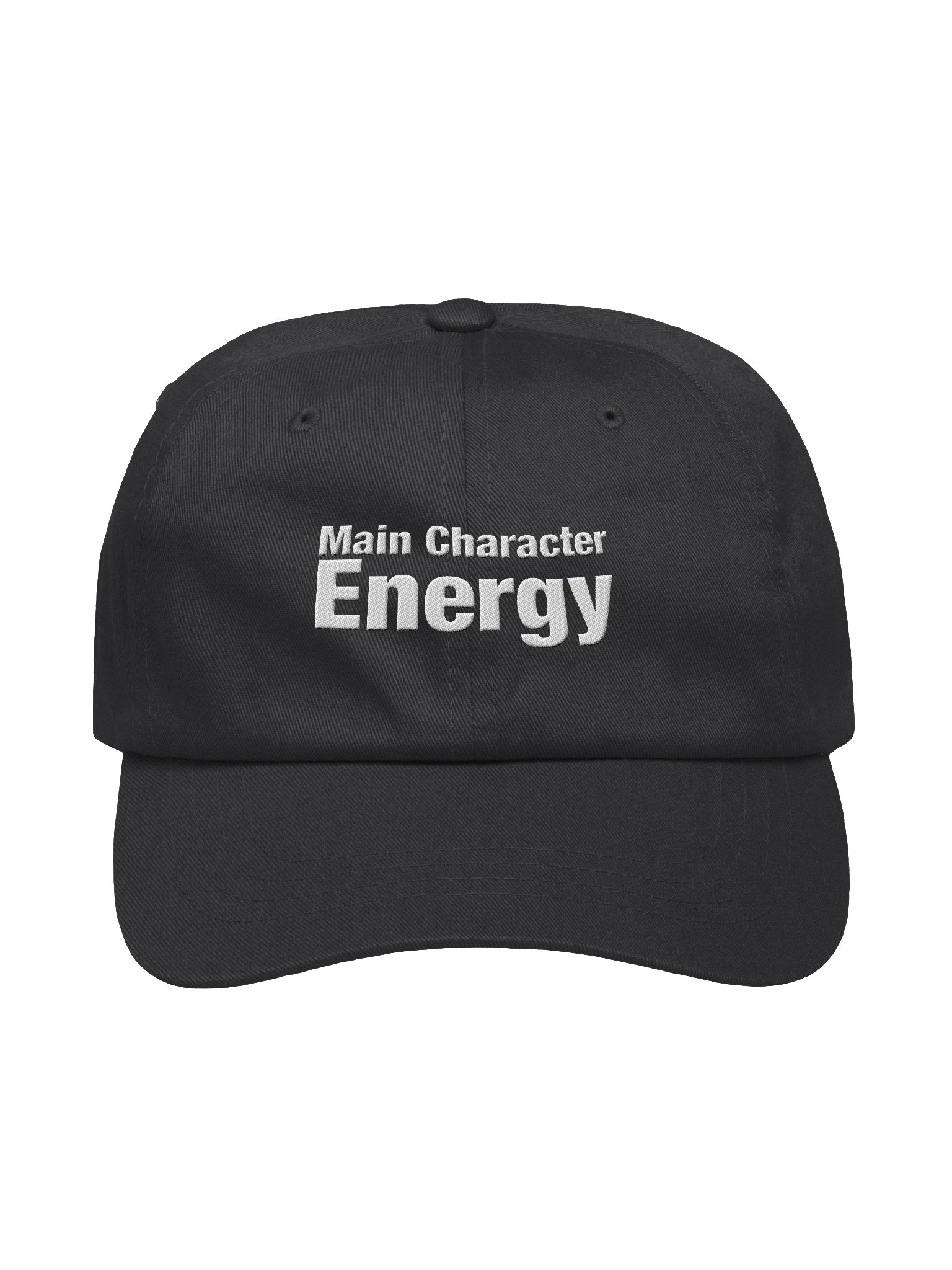 "Main Character Energy" Embroidered Cap product image (3)