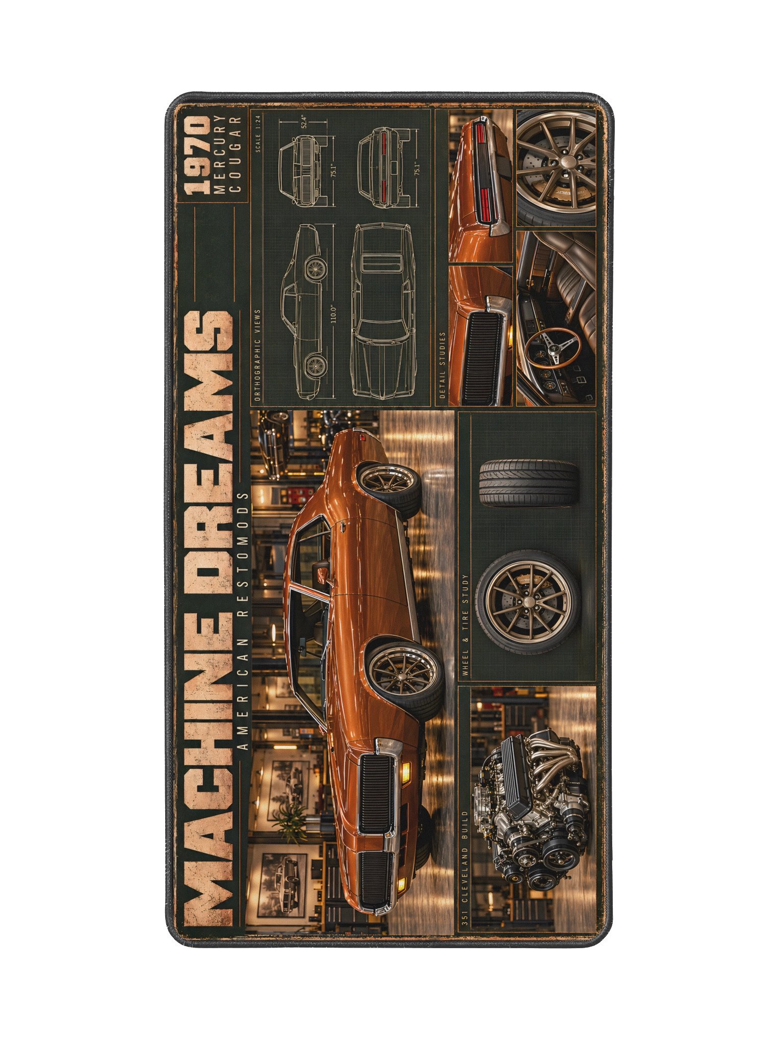 Machine Dreams // American Restomods — 1970 Mercury Cougar product image (2)