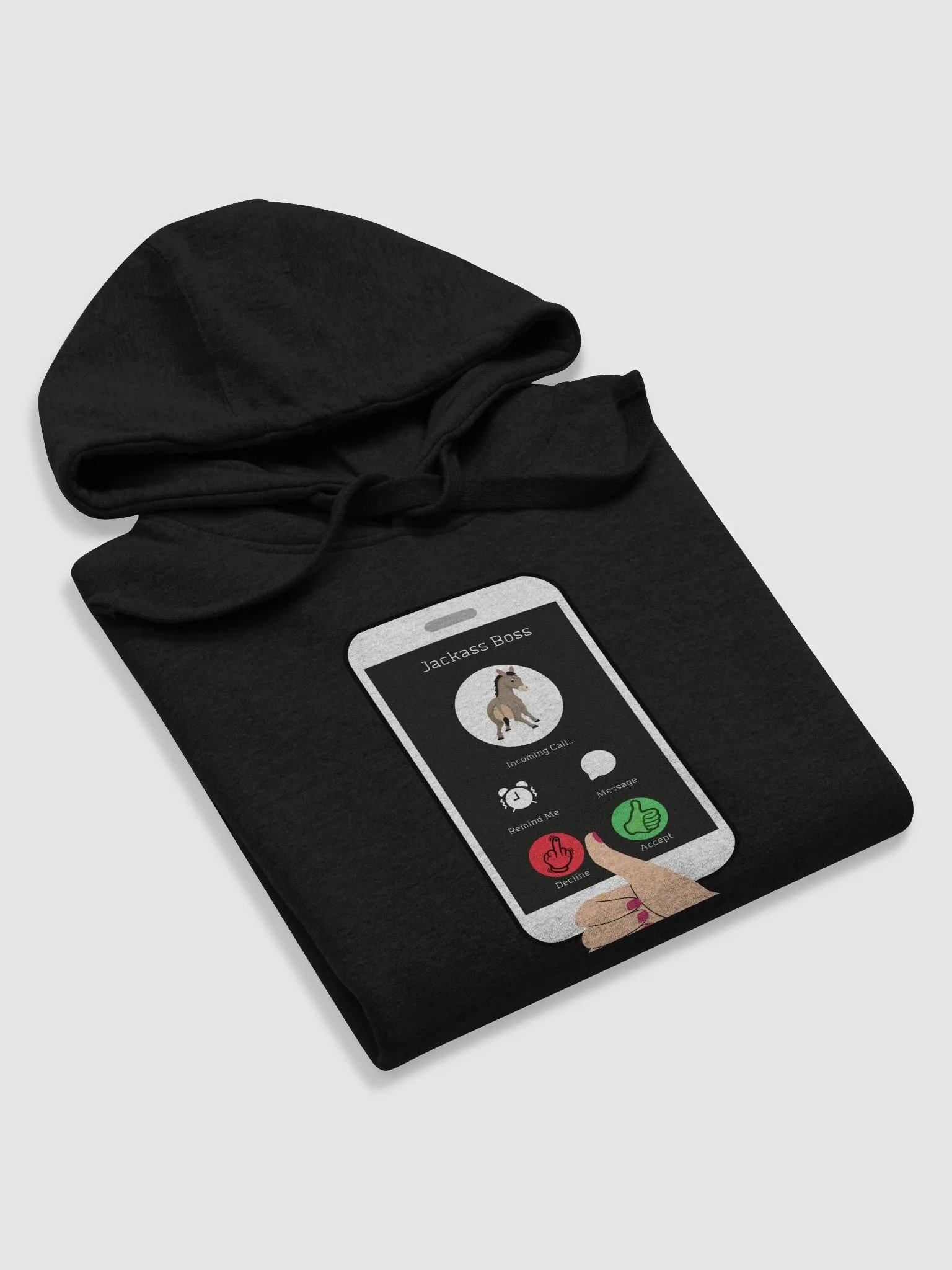 When The Boss Calls - Funny Hoodie product image (31)