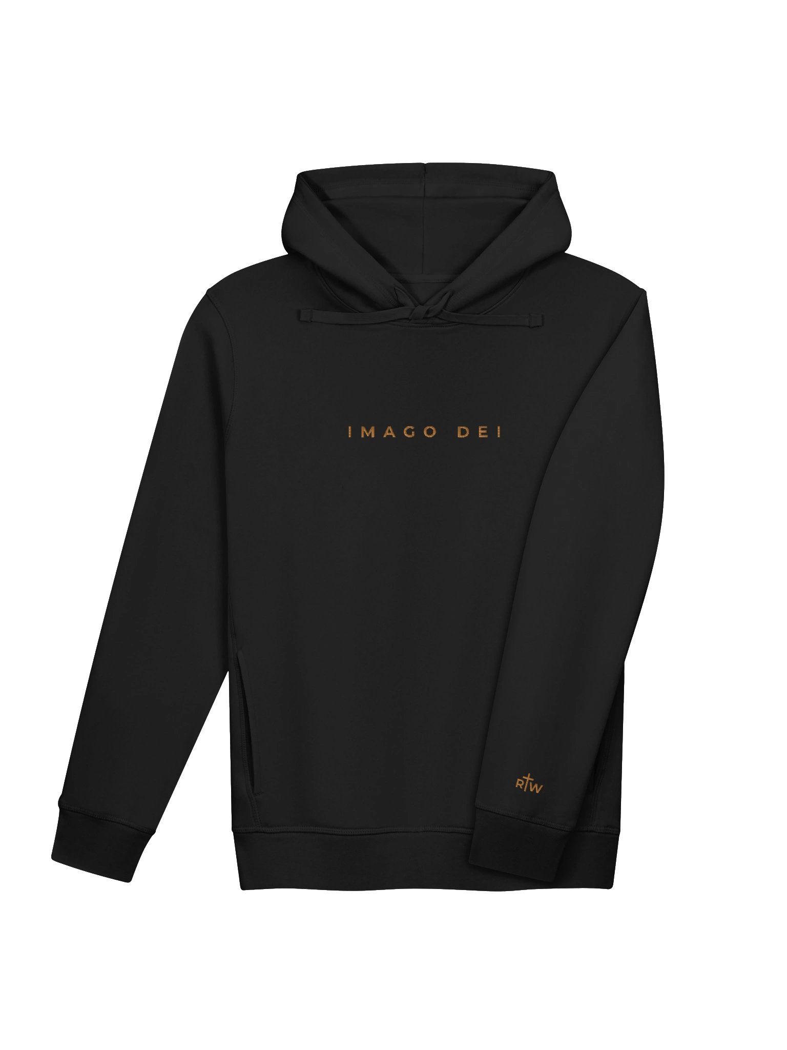 IMAGO DEI ORGANIC-BLEND SIDE-POCKET UNISEX HOODIE product image (1)