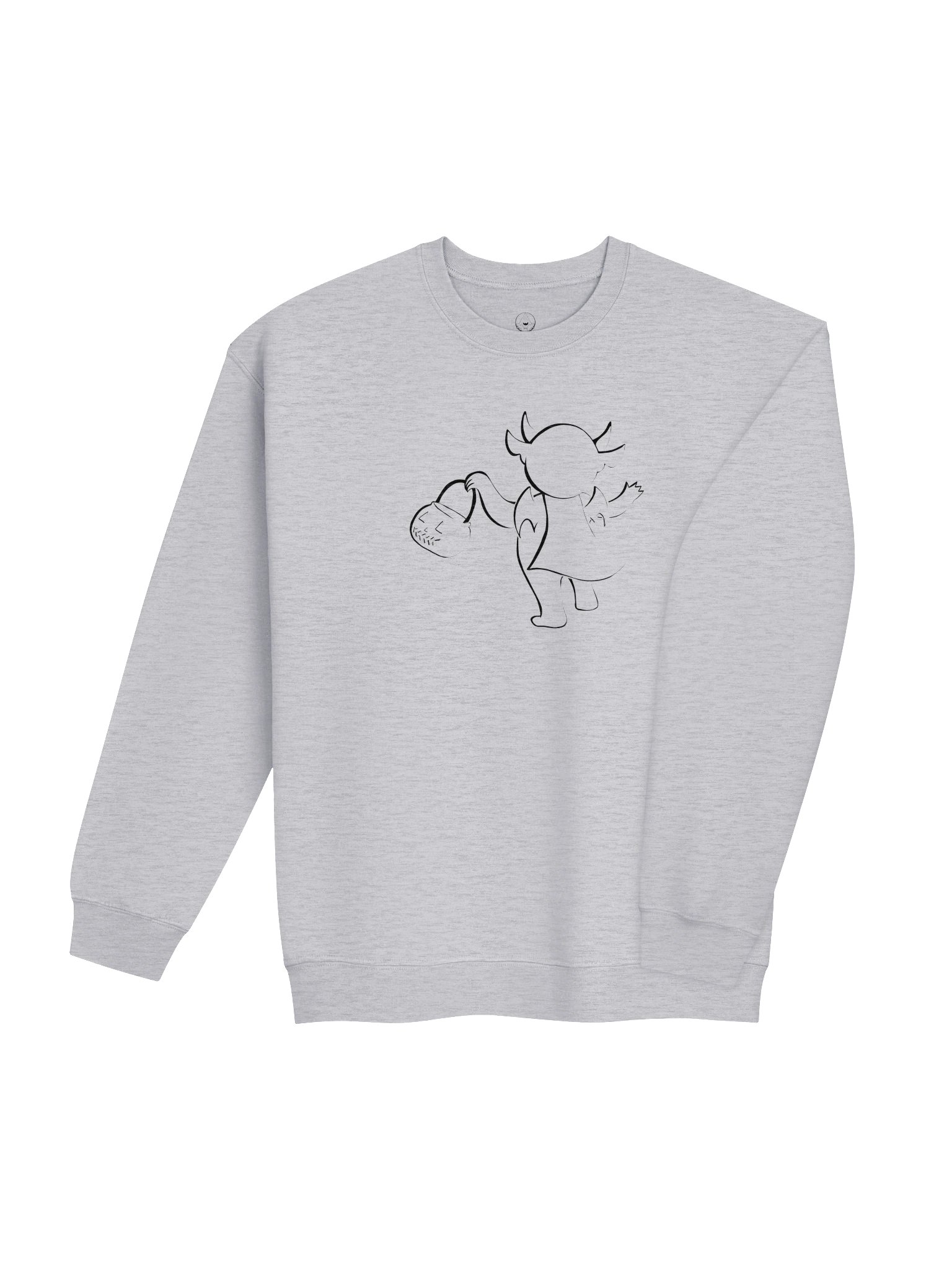 Cryptid On Your Corner Crew Sweatshirt (Light Mode) product image (20)
