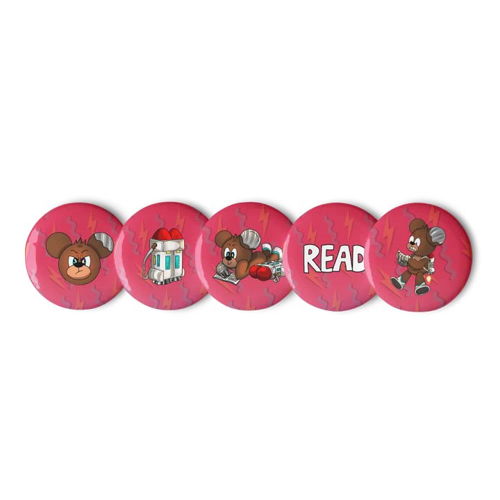 Kid Kuma Collectible Pin Set 01 product image (1)