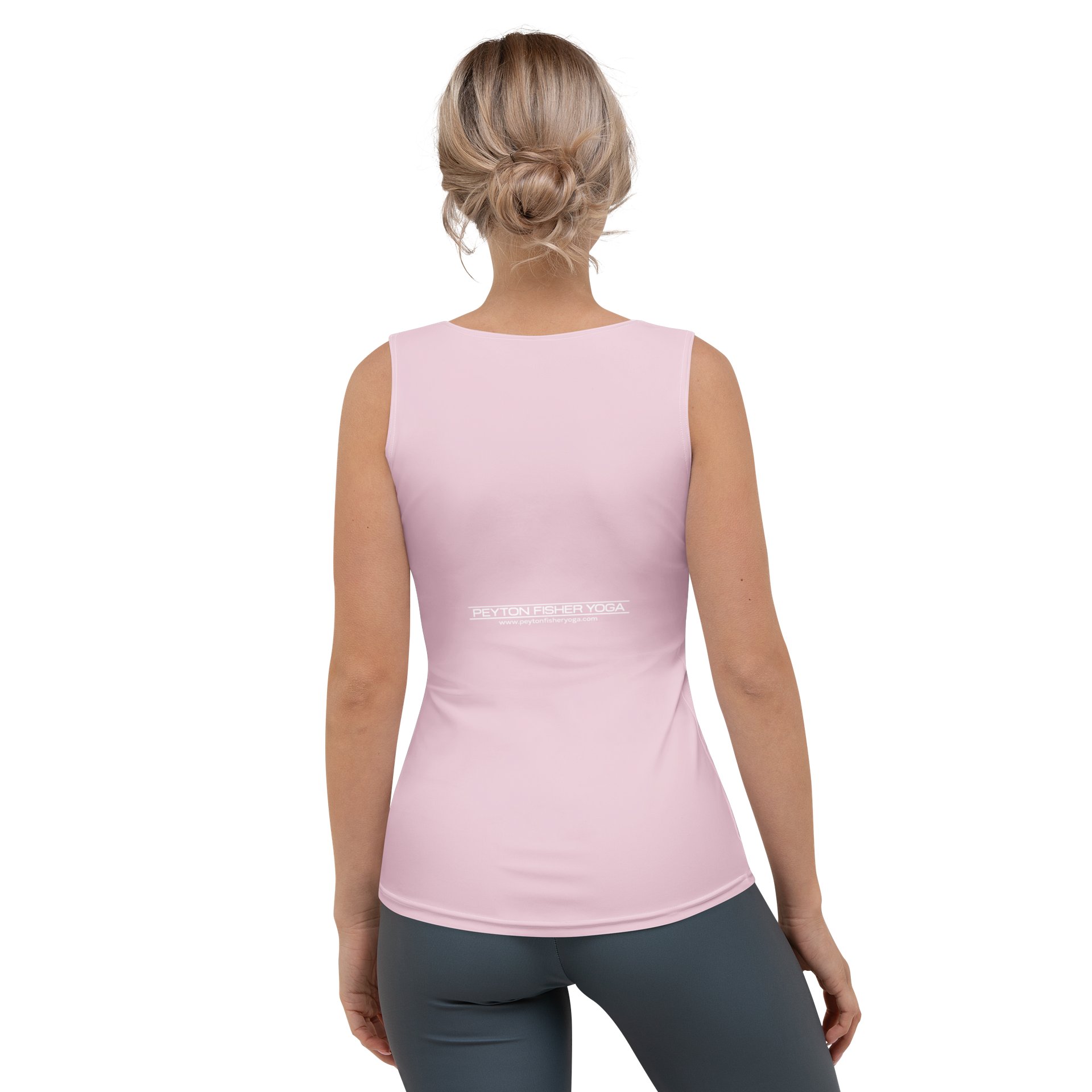 Clinical Racerback Performance Tank (Pink Lace) product image (2)