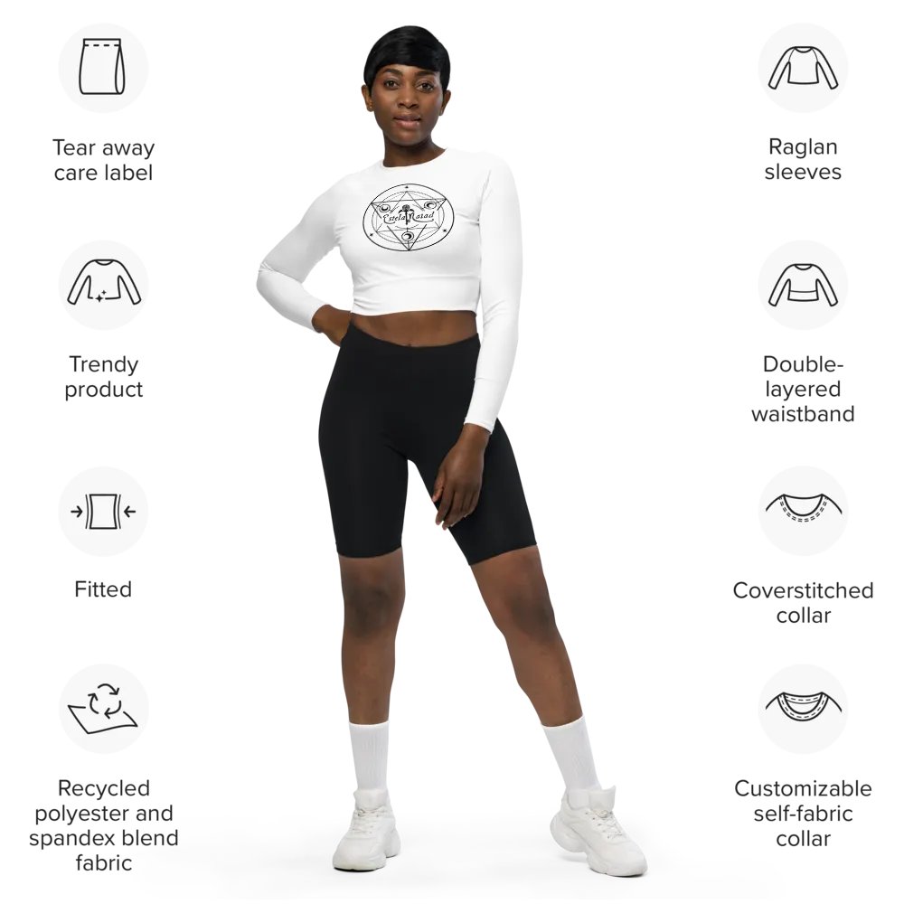 Naiad Cult - Crop Top manga larga product image (6)