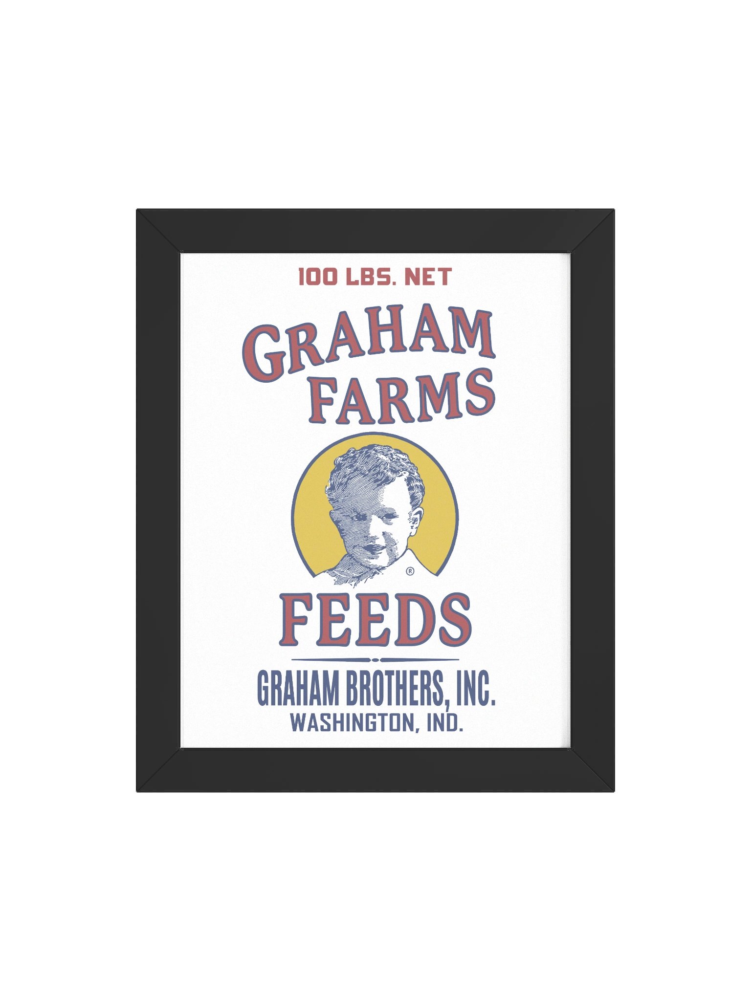 Graham Farms Feeds Bag Logo Poster product image (4)