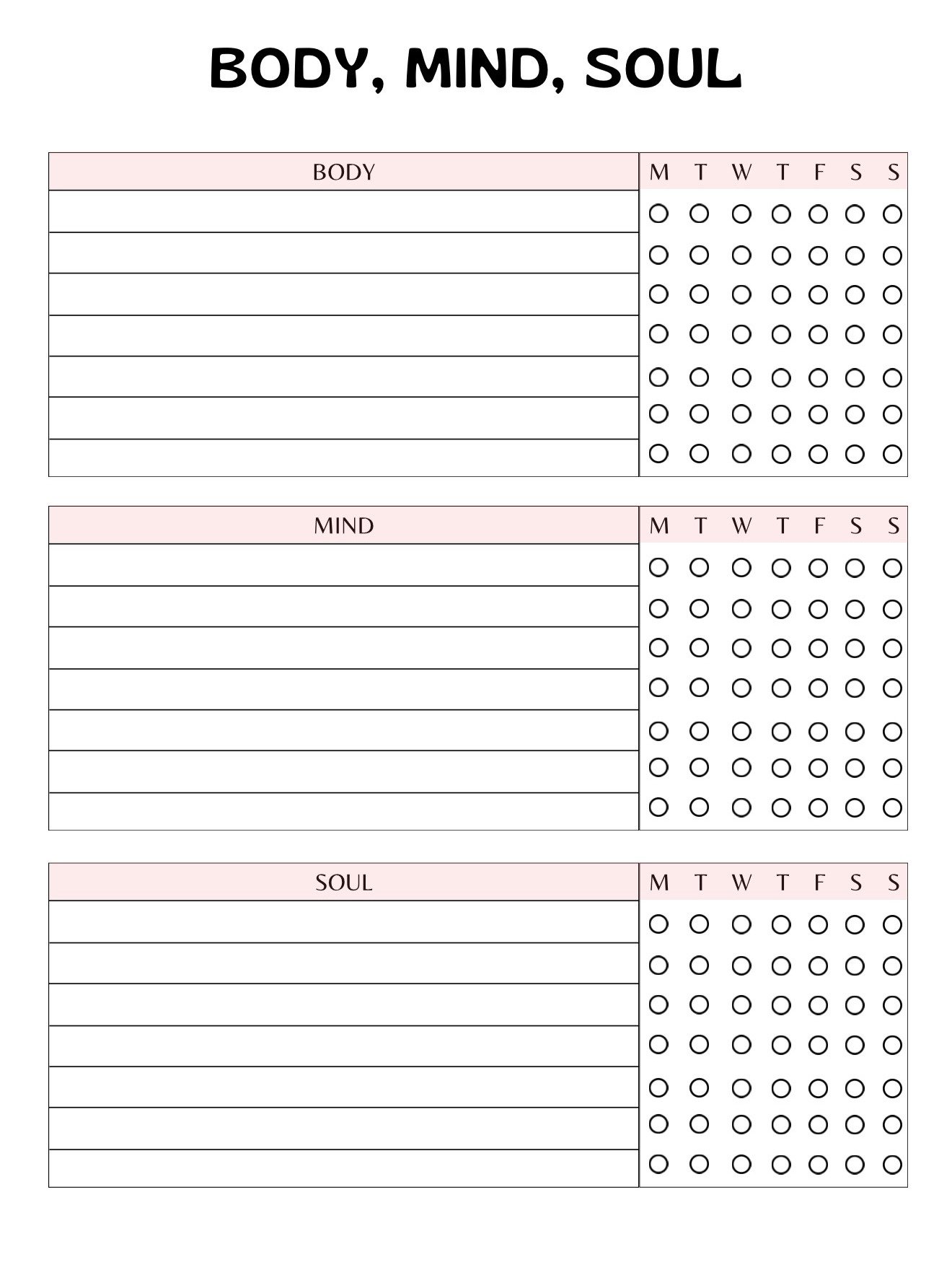 The Daily Female Self-Care System - Plus Self Love Workbook (pdf) product image (2)