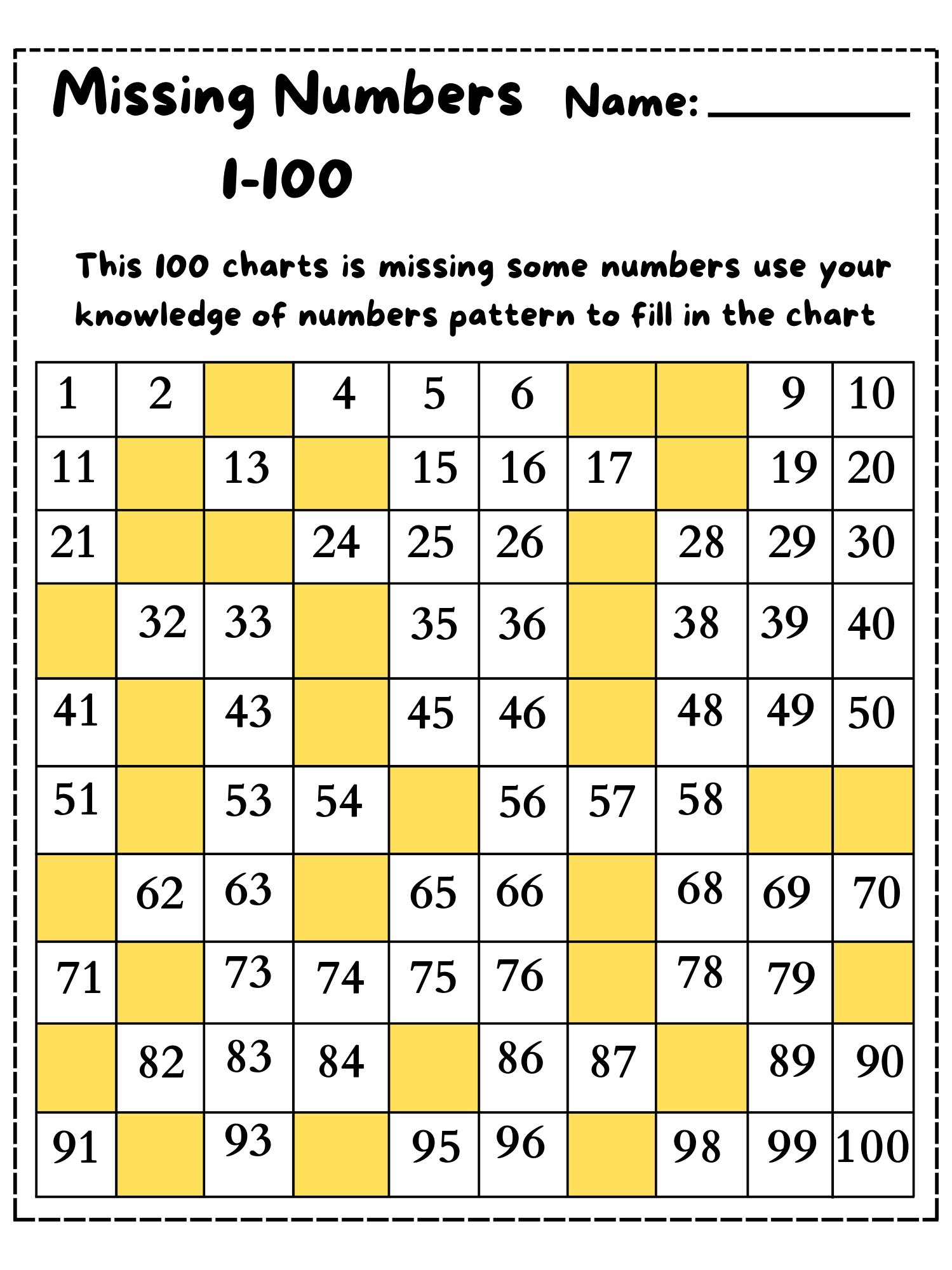 Missing Numbers Workbook product image (3)