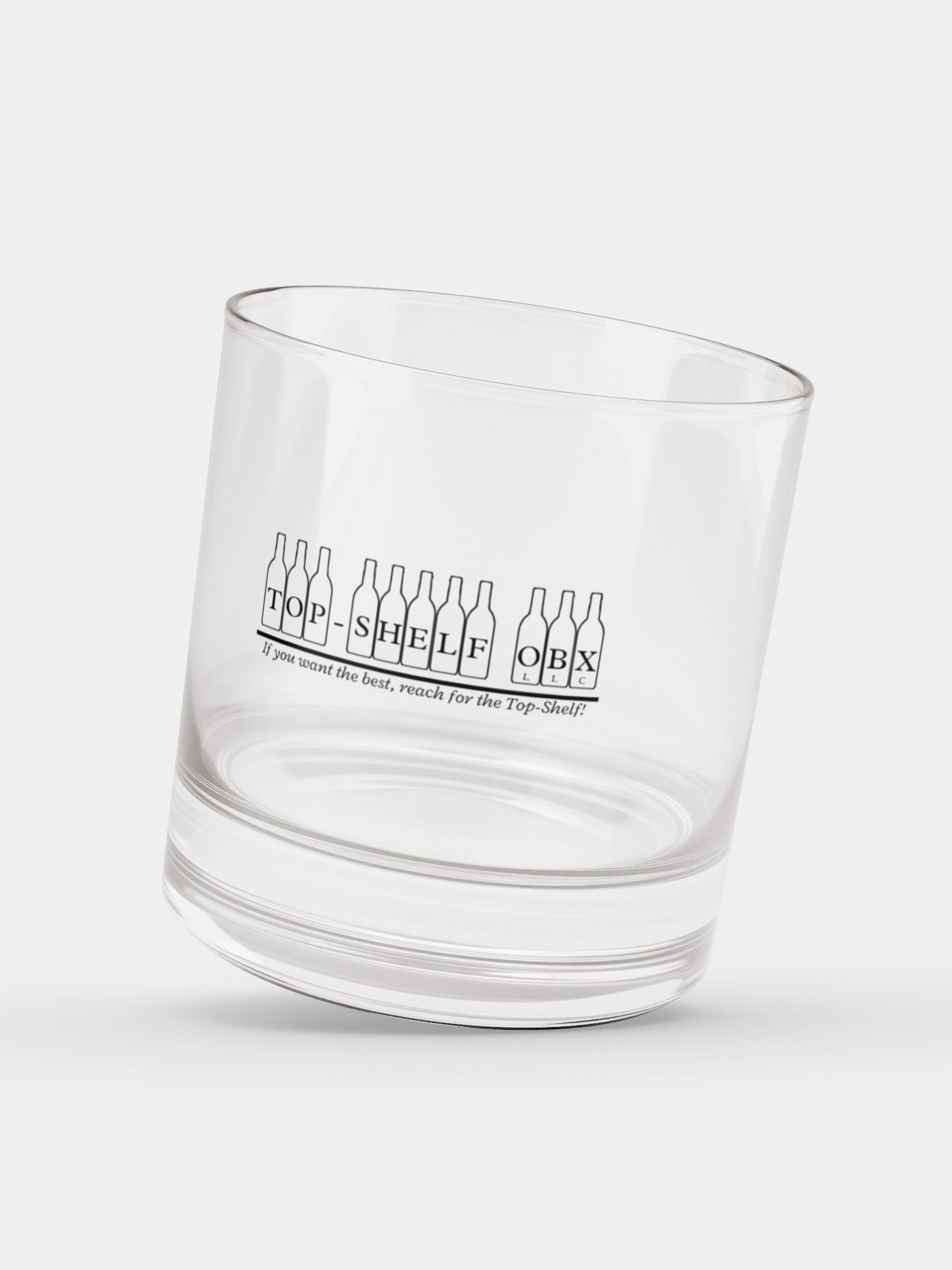 Top Shelf Rocks Glass product image (3)
