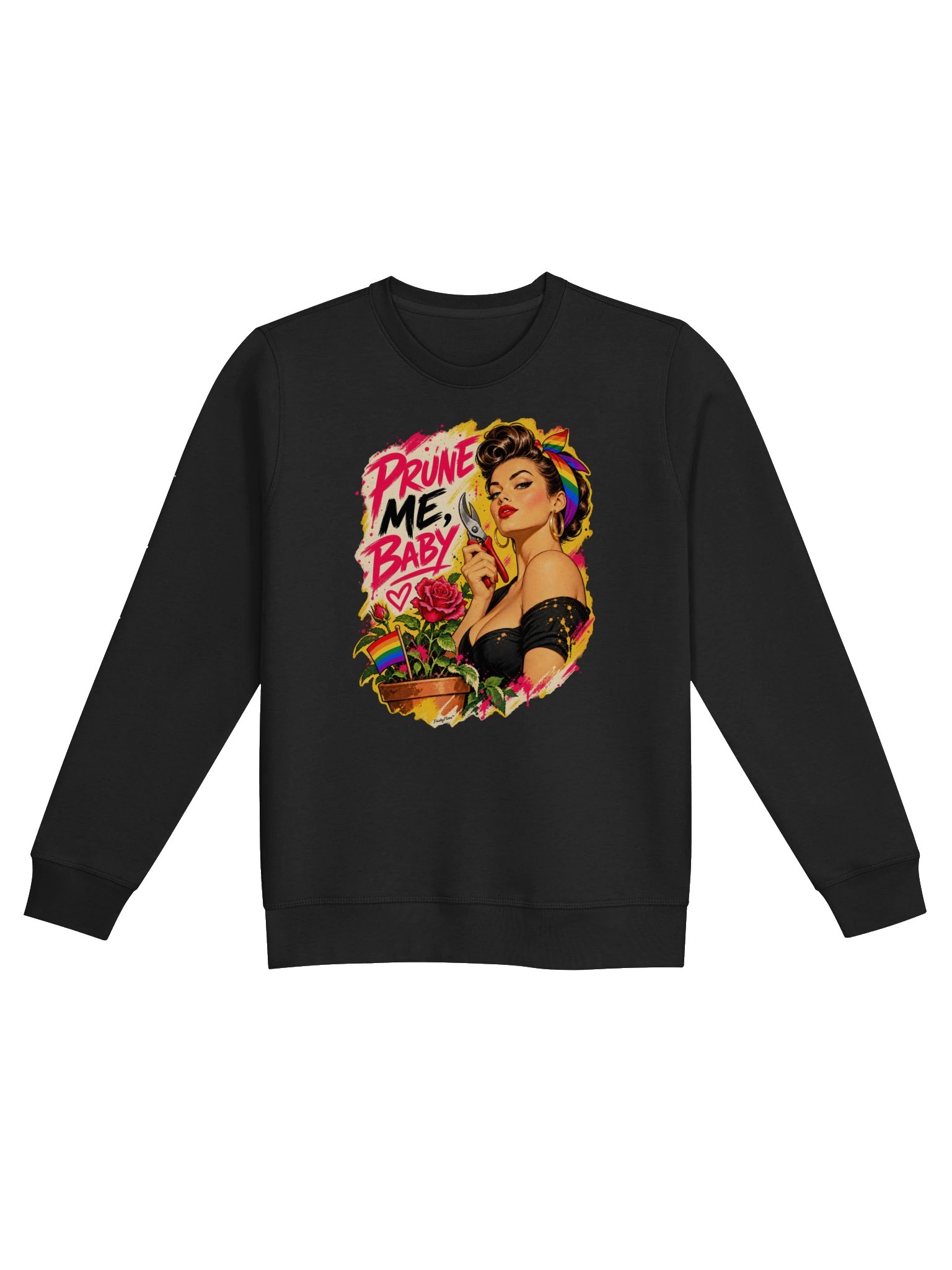 Prune Me, Baby Pin-Up Pride Sweatshirt product image (11)