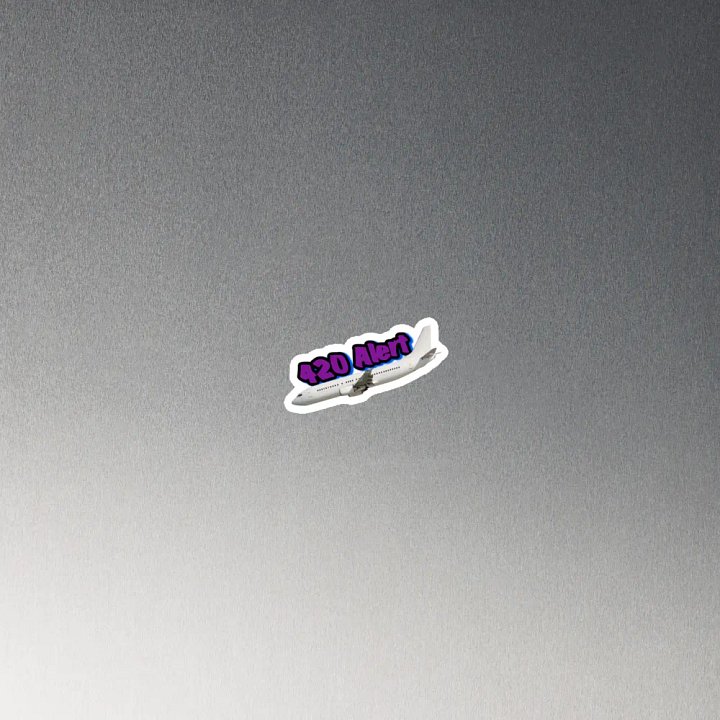 Sky High 420 Alert Die-Cut Magnets product image (4)